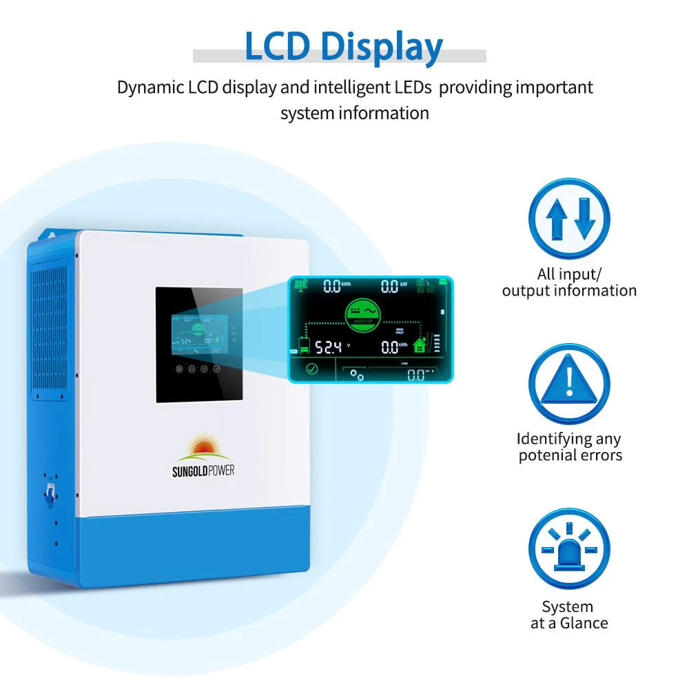 5000W 48V Solar Charger Inverter - Image 3