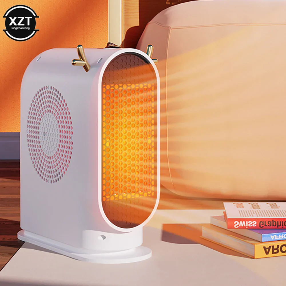 500W Desktop Electric Heater Smart Thermostat Fan Heater Fast Heating for Home - Image 6