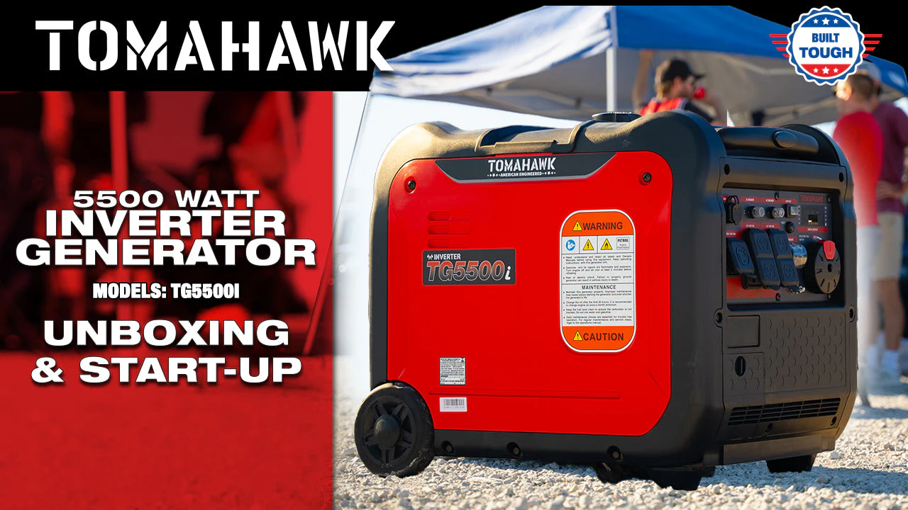 5500 Watt Inverter Generator Super Quiet Portable Gas Power Professional Use - Image 3