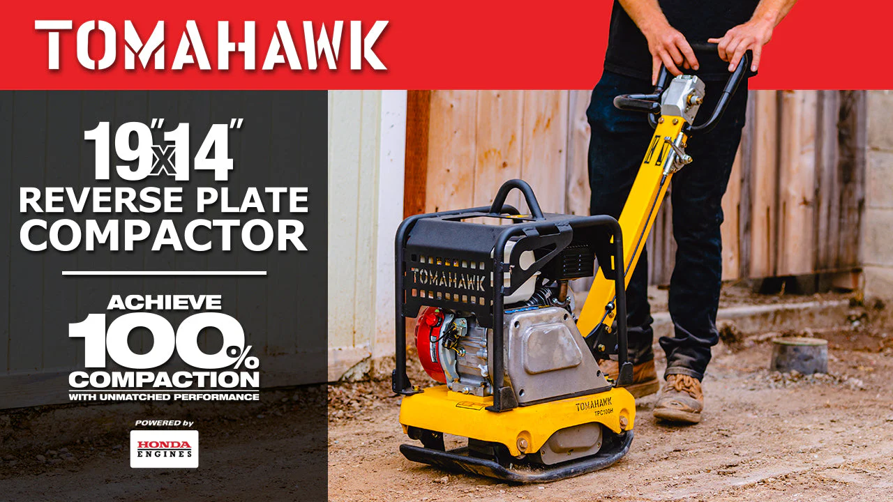 6.5 HP Honda Reverse Hydraulic Plate Compactor for Asphalt, Aggregate, Cohesive Soil Compaction - Image 3