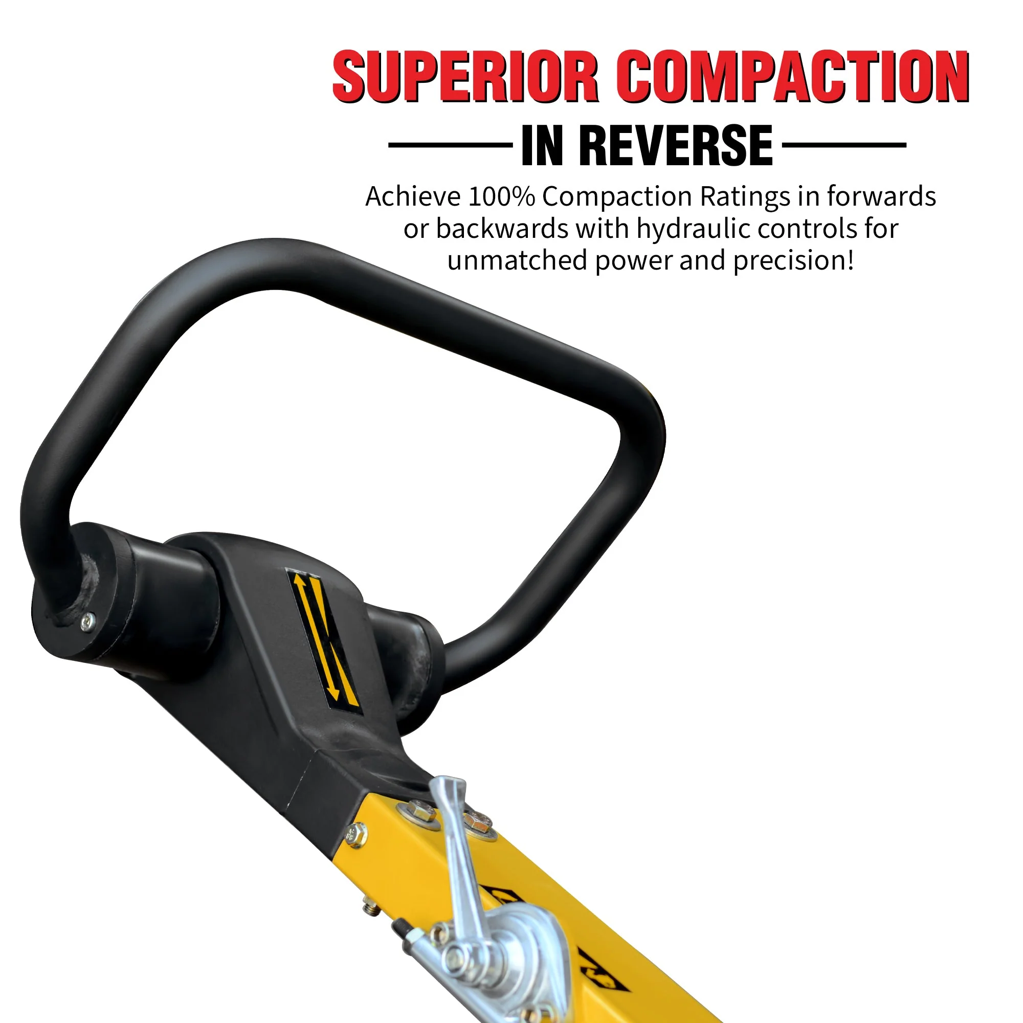 6.5 HP Honda Reverse Hydraulic Plate Compactor for Asphalt, Aggregate, Cohesive Soil Compaction - Image 7
