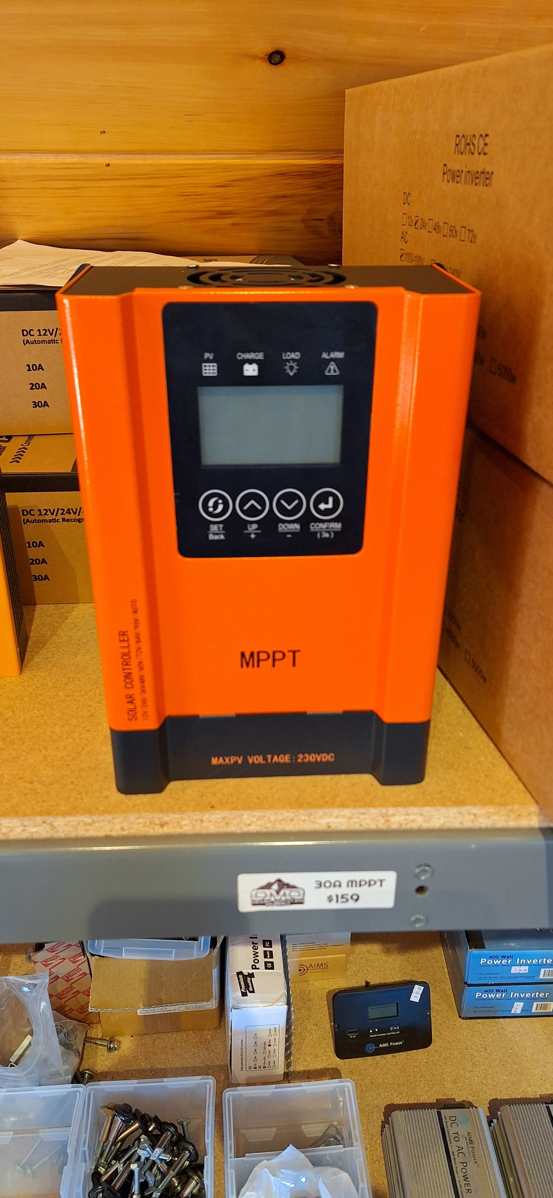 60 Amp MPPT Solar Charge Controller with LCD Display - Image 3