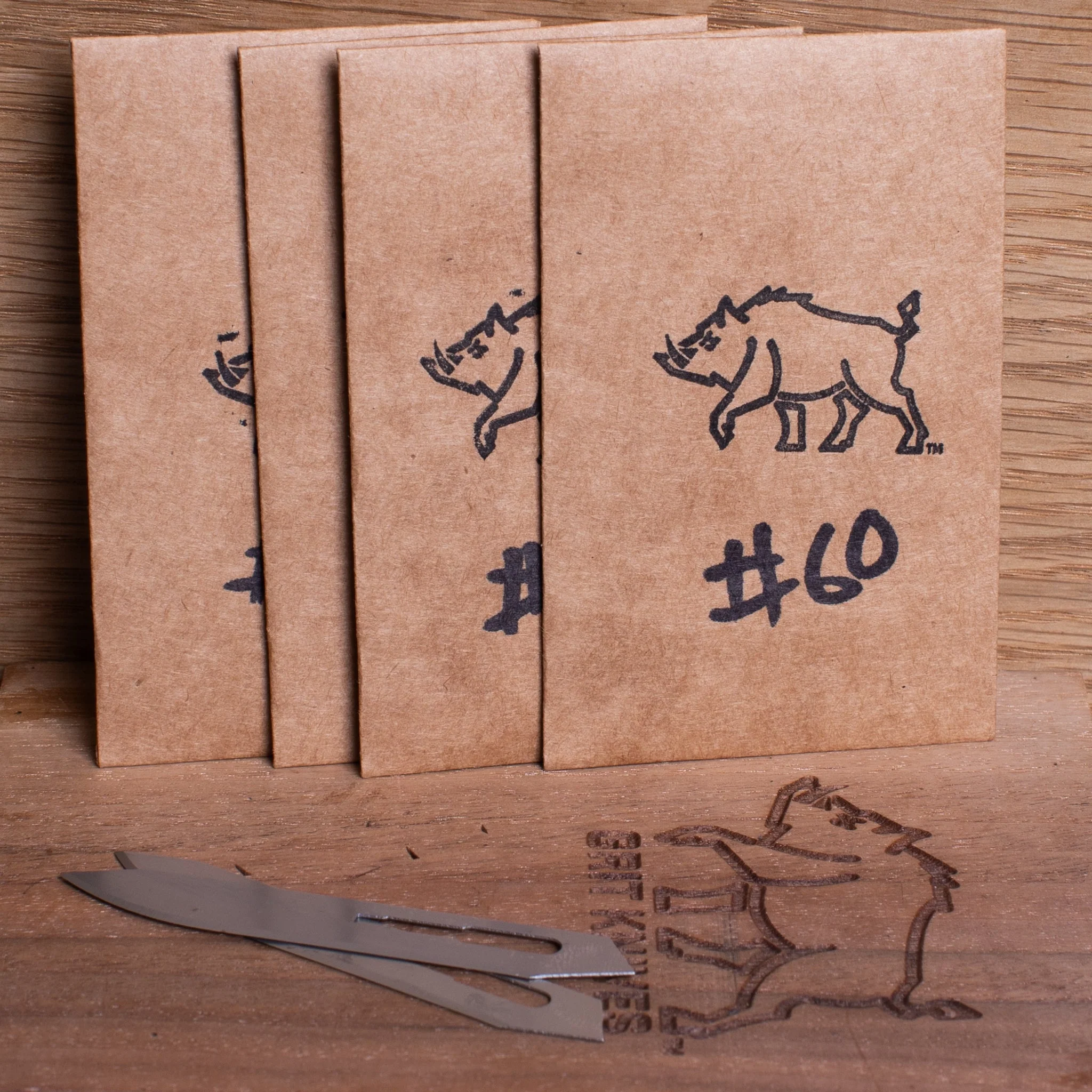 #60 Replaceable Scalpel Blades ( Qty 5) - Image 3