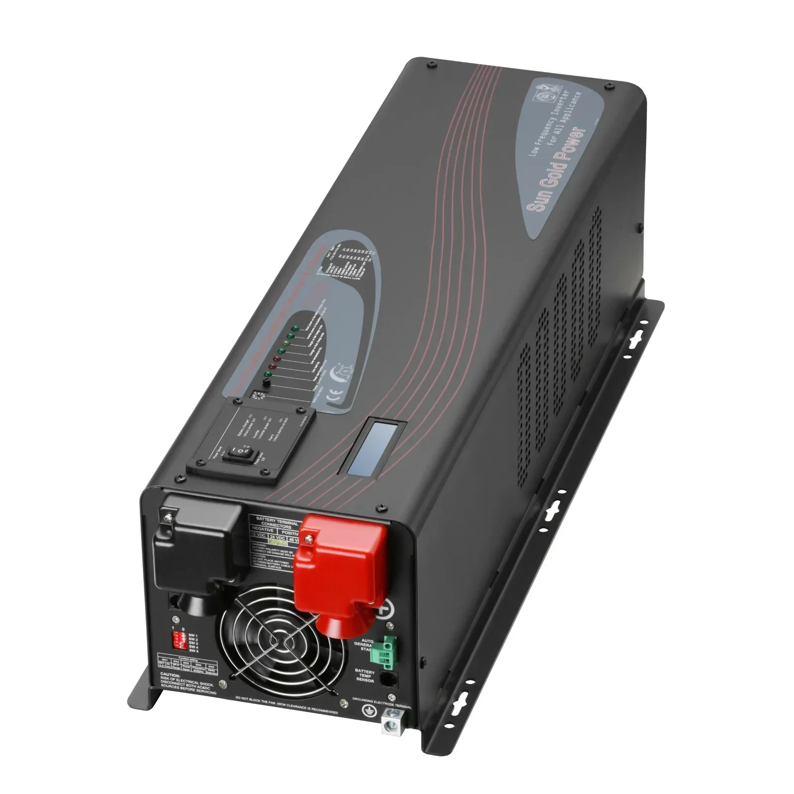 6000W DC 24V/ 48V Split Phase Pure Sine Wave Inverter With Charger - Image 9