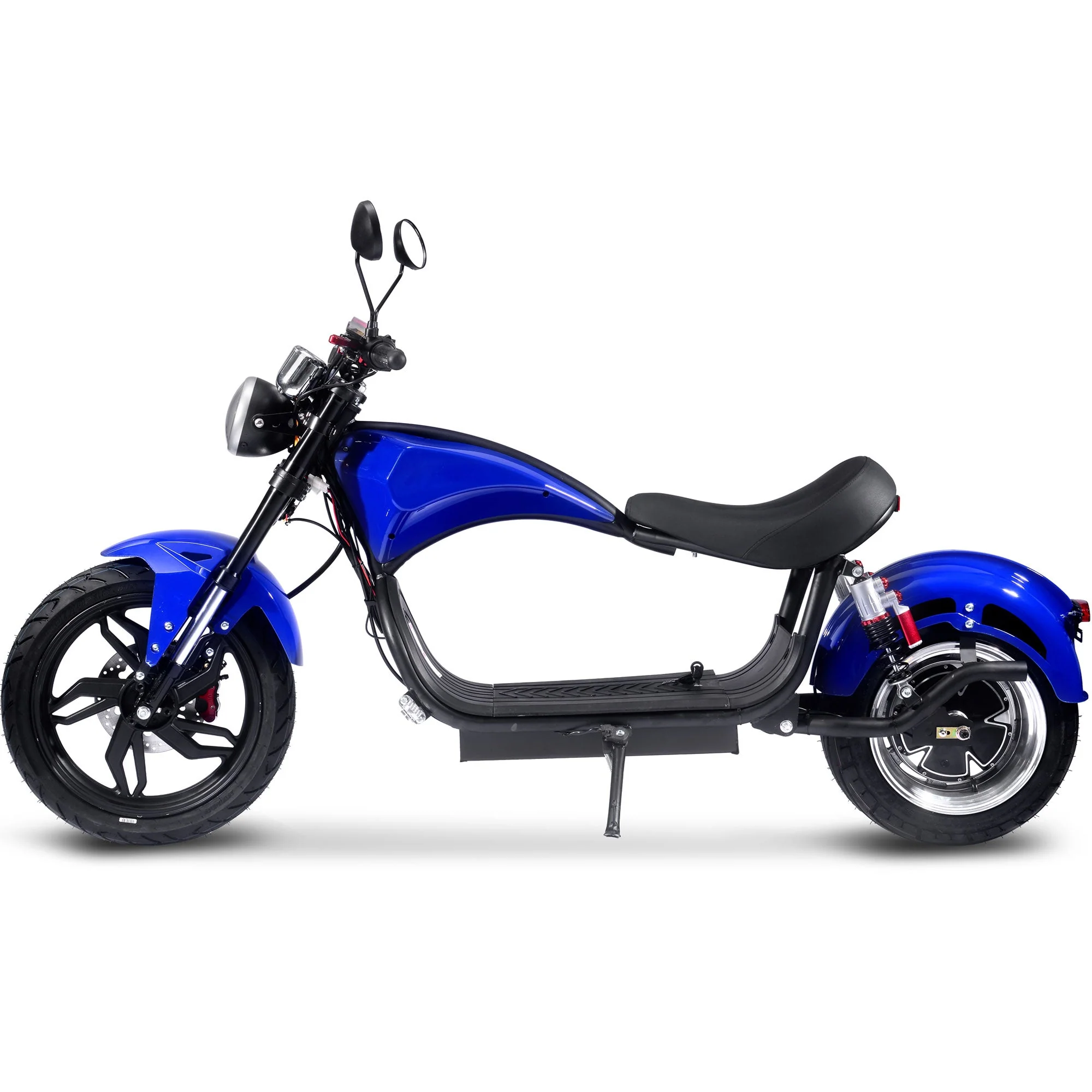 60V 2.5 kW Lithium Chopper Cruiser Bike - Image 11