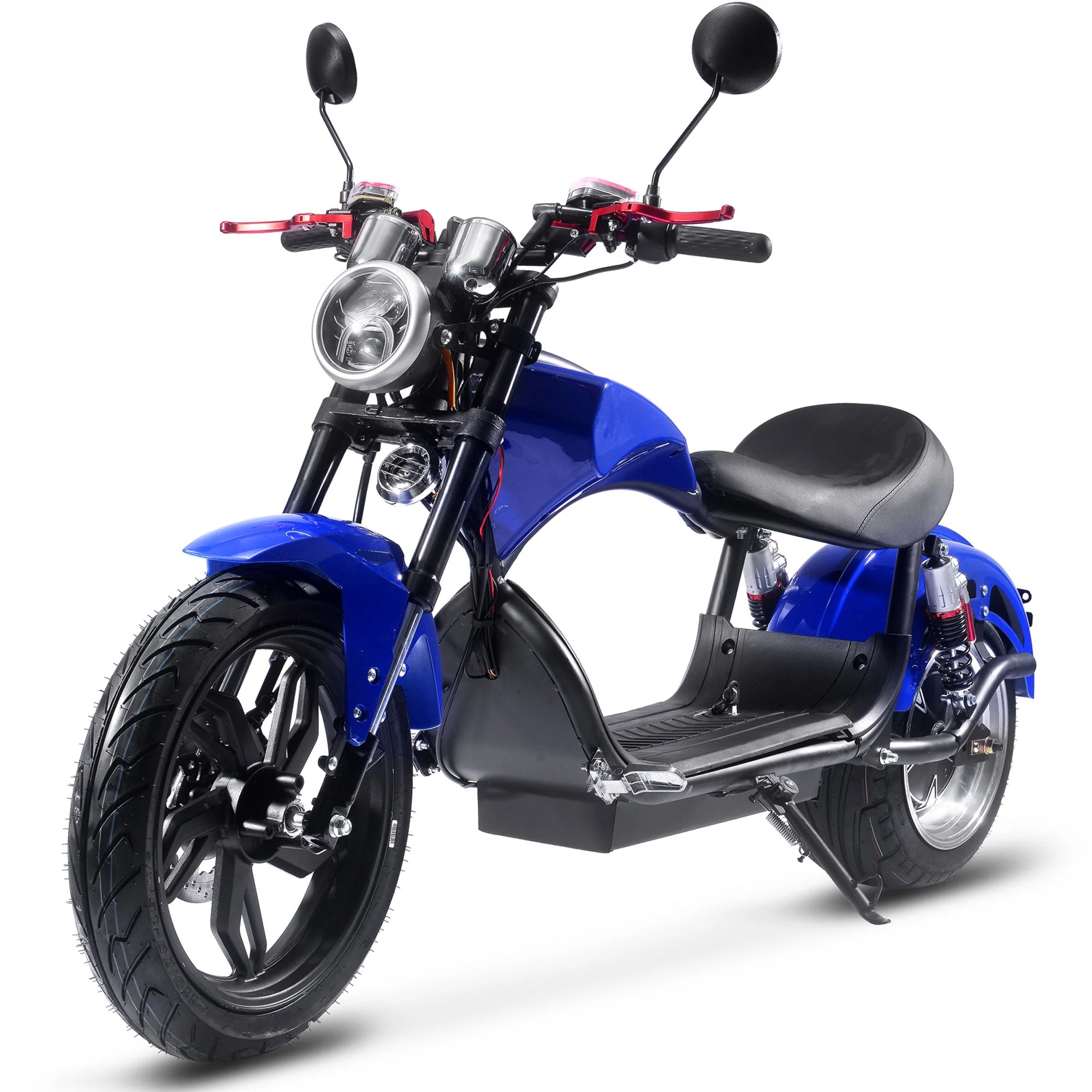 60V 2.5 kW Lithium Chopper Cruiser Bike - Image 14