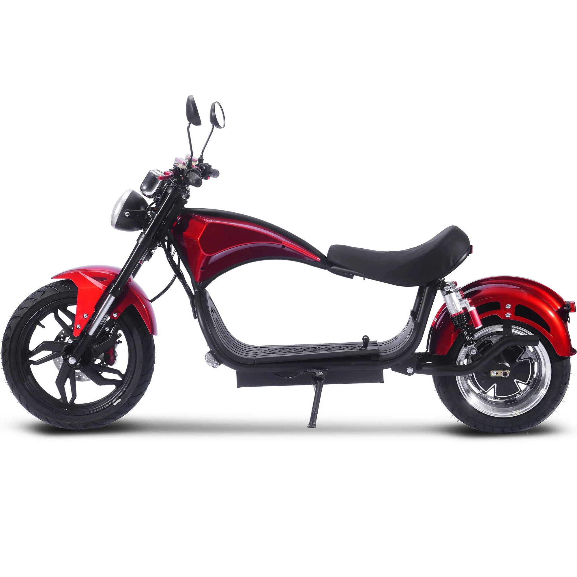 60V 2.5 kW Lithium Chopper Cruiser Bike - Image 15