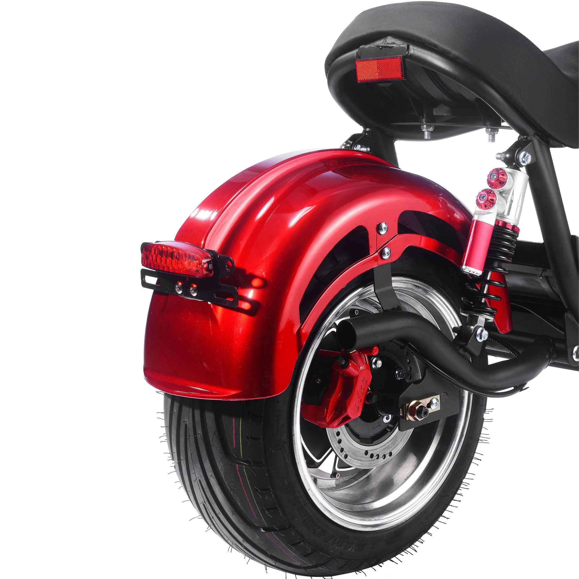 60V 2.5 kW Lithium Chopper Cruiser Bike - Image 4