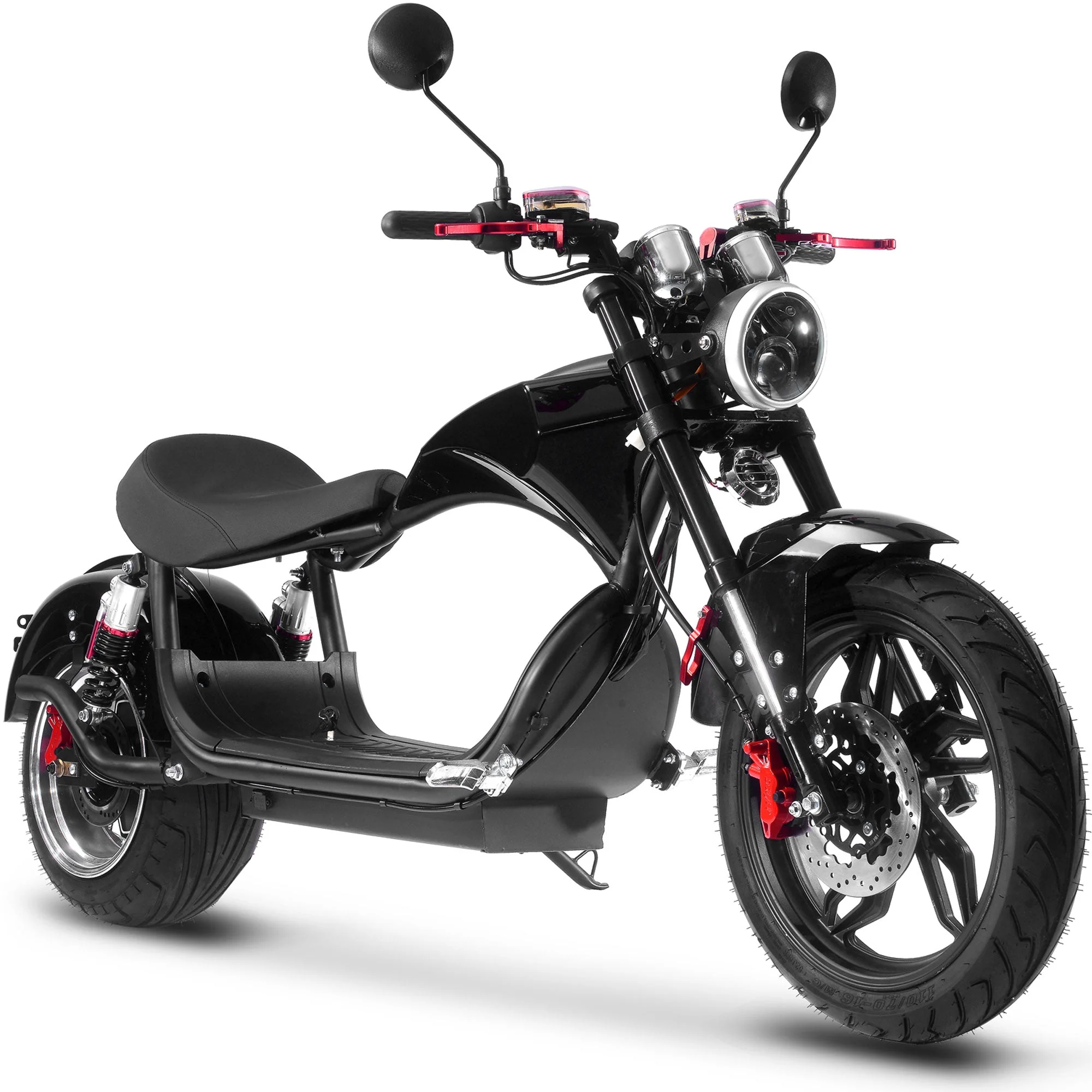 60V 2.5 kW Lithium Chopper Cruiser Bike - Image 5