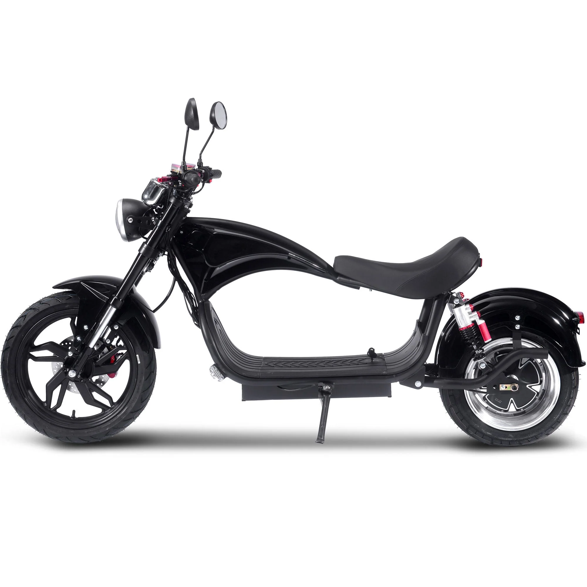 60V 2.5 kW Lithium Chopper Cruiser Bike - Image 6