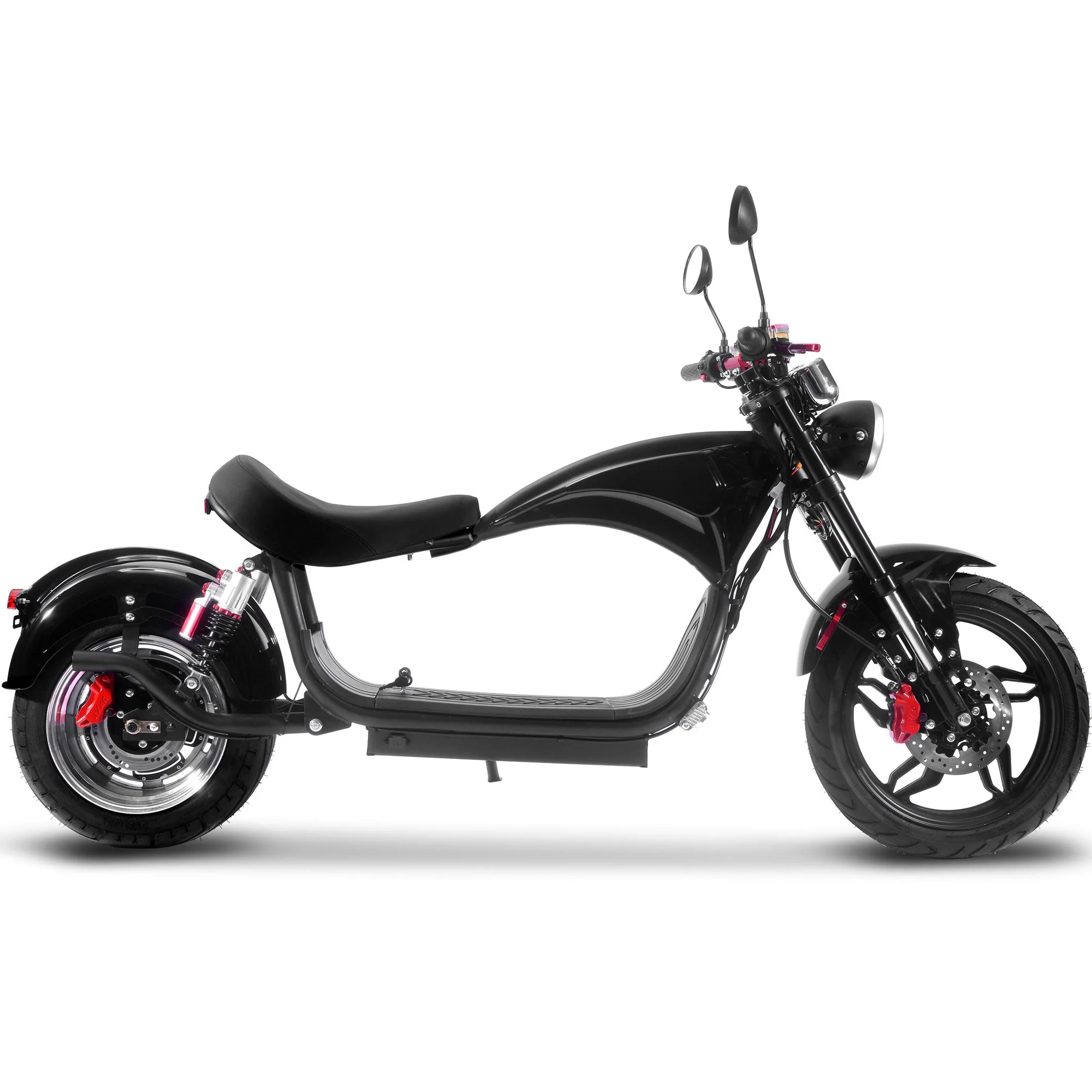 60V 2.5 kW Lithium Chopper Cruiser Bike - Image 9