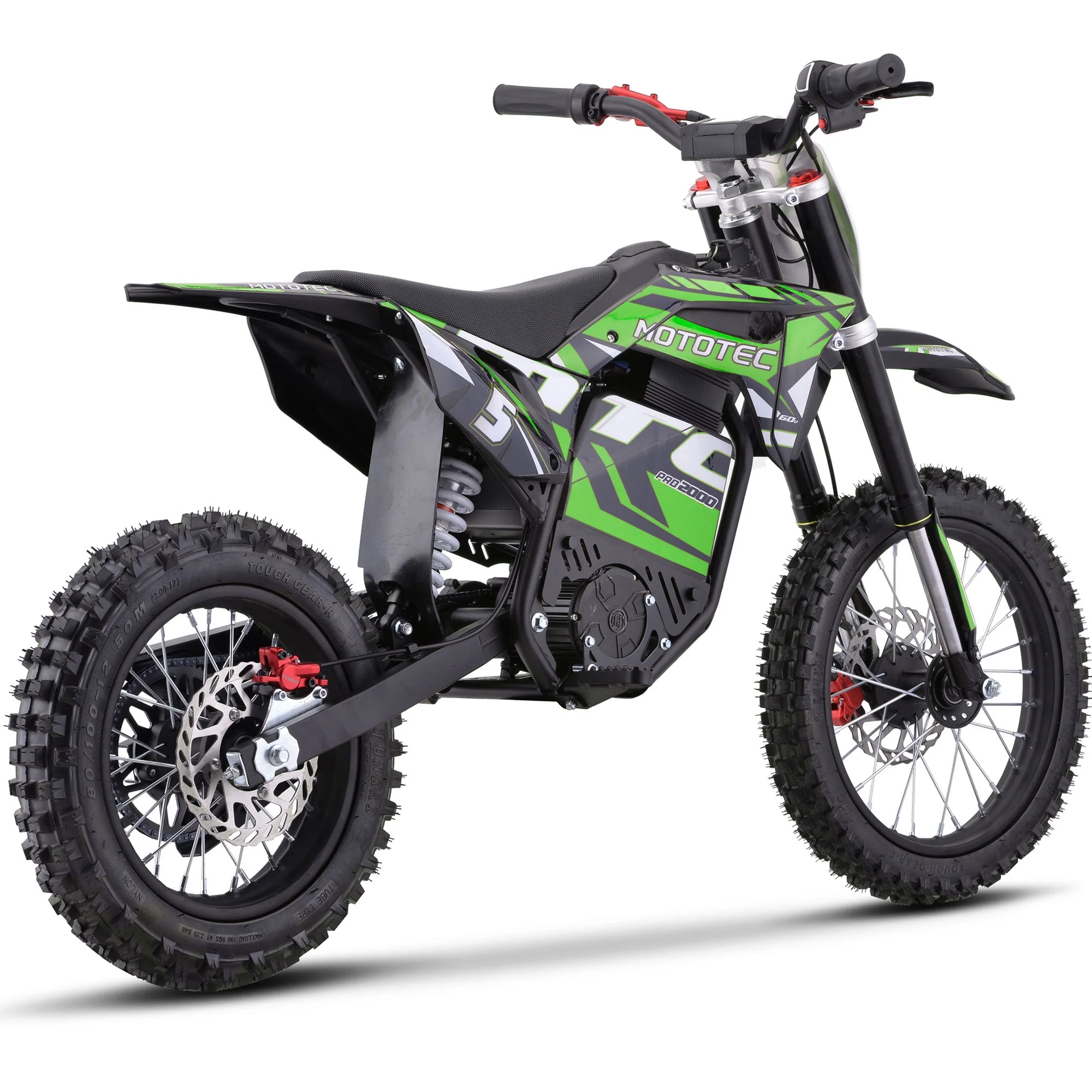 60V 2 kW Lithium Electric Dirt Bike (2,000 Watts) - Image 10