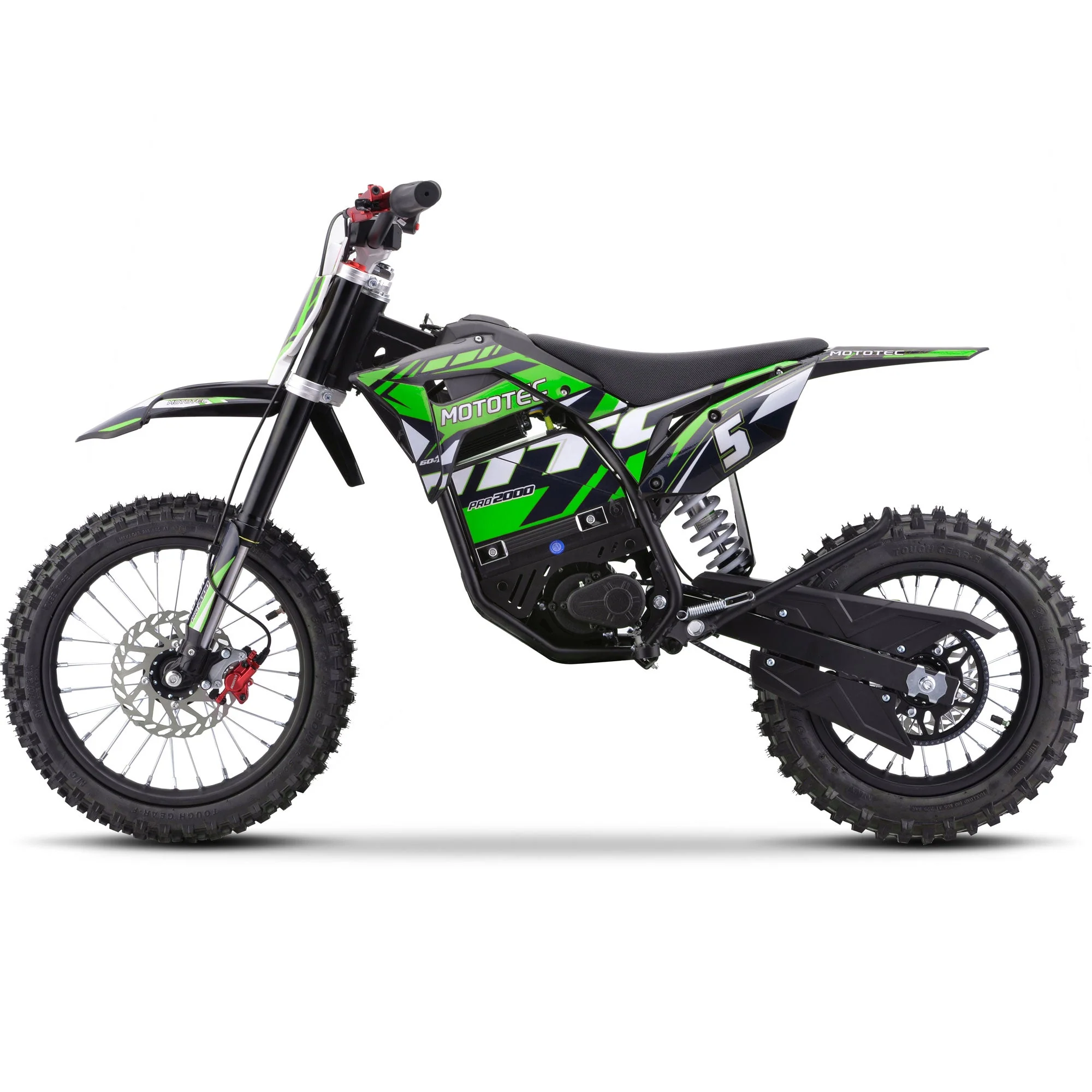 60V 2 kW Lithium Electric Dirt Bike (2,000 Watts) - Image 11