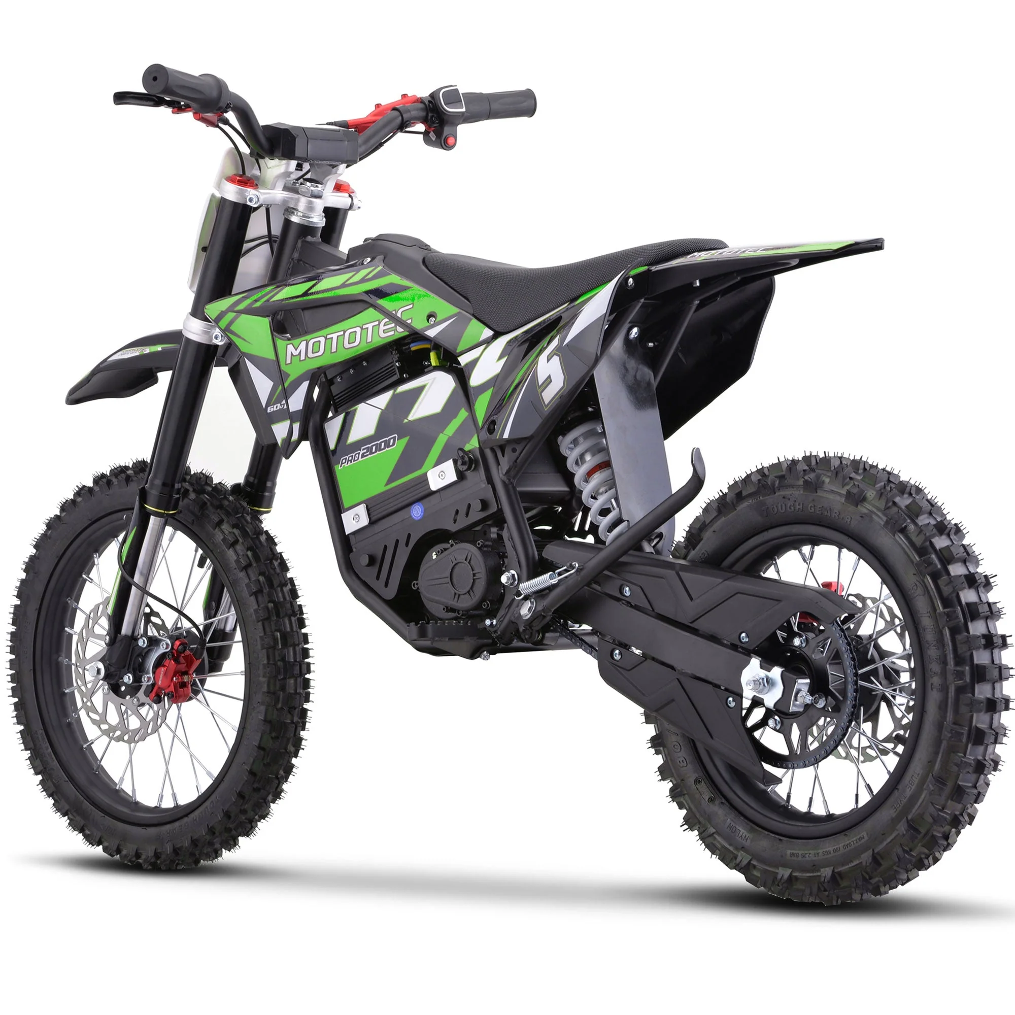 60V 2 kW Lithium Electric Dirt Bike (2,000 Watts) - Image 12