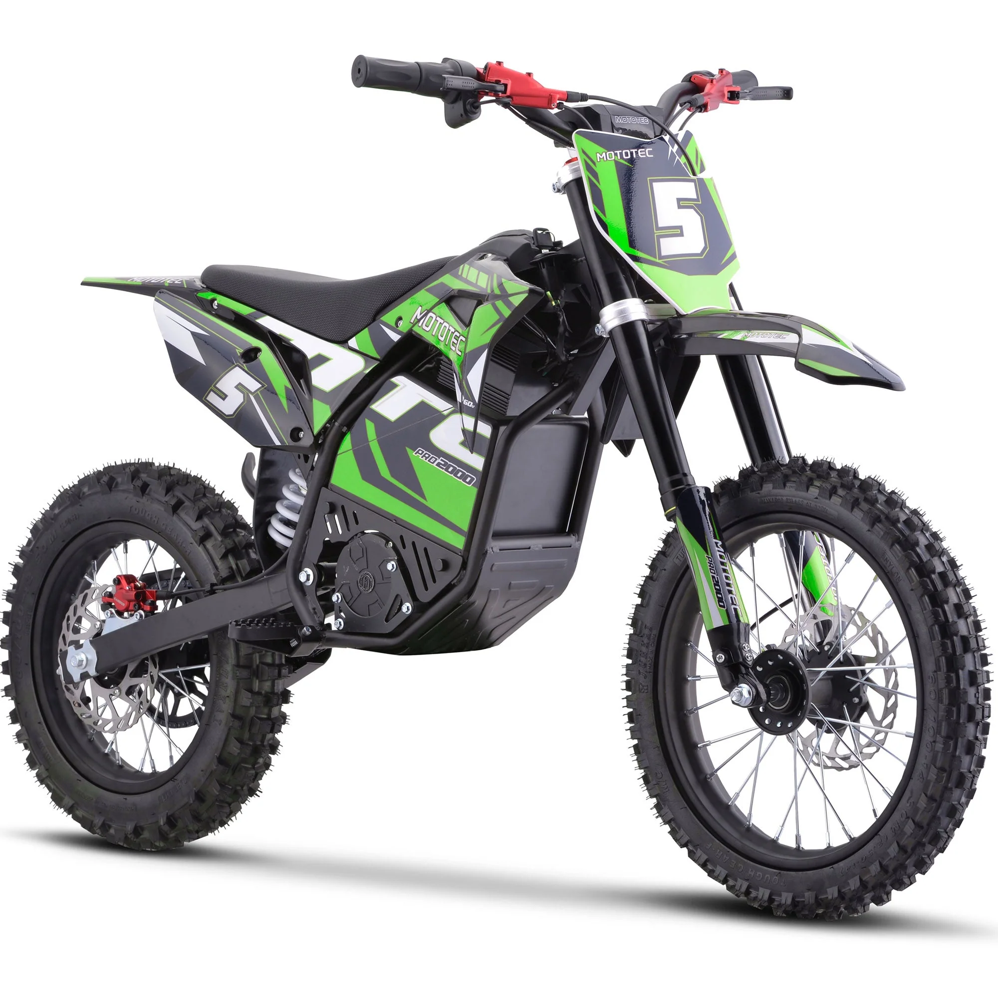 60V 2 kW Lithium Electric Dirt Bike (2,000 Watts) - Image 13