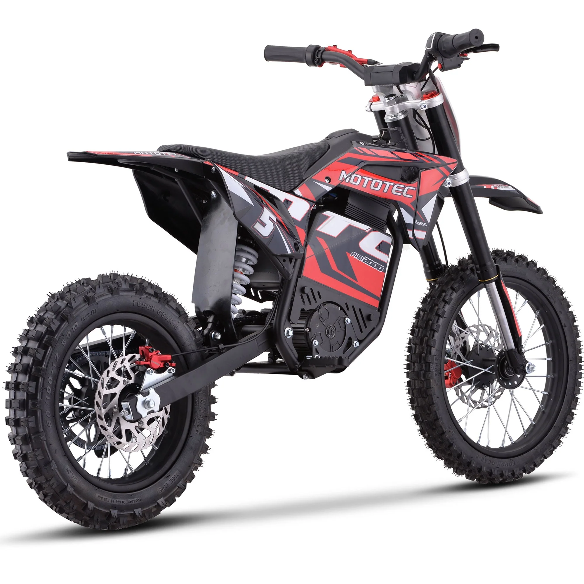 60V 2 kW Lithium Electric Dirt Bike (2,000 Watts) - Image 14