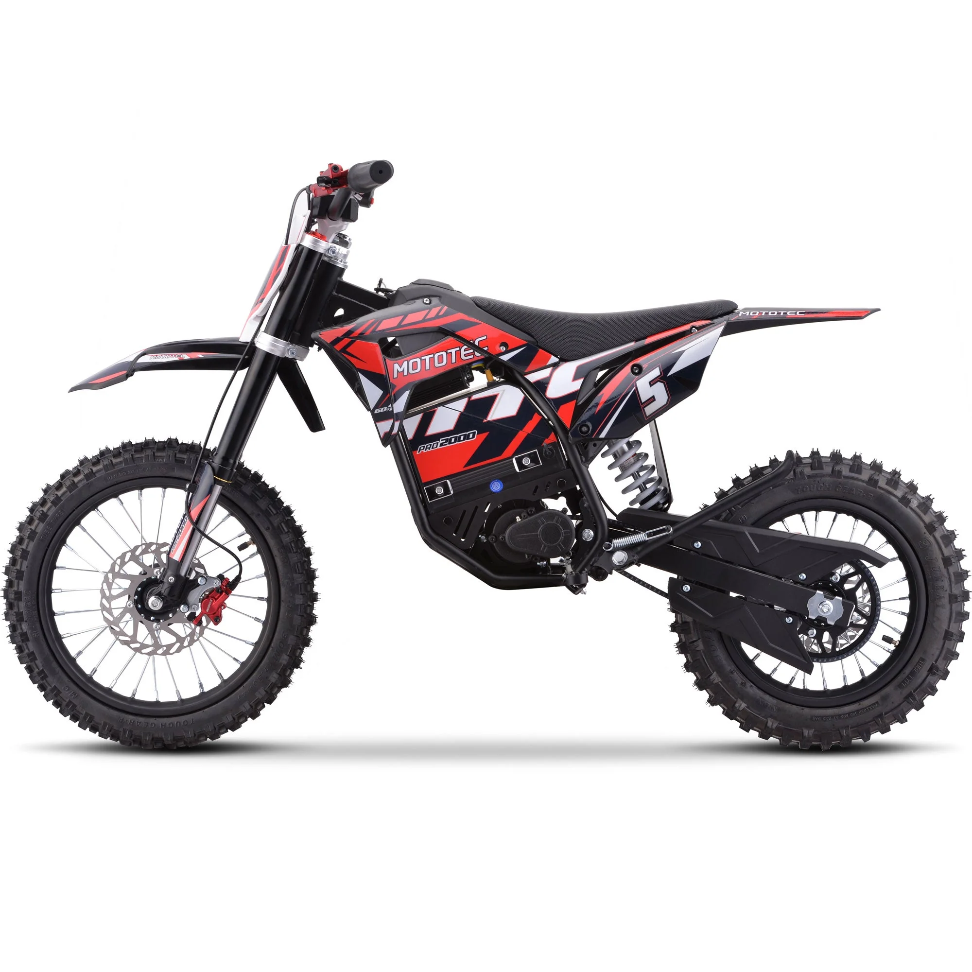 60V 2 kW Lithium Electric Dirt Bike (2,000 Watts) - Image 15