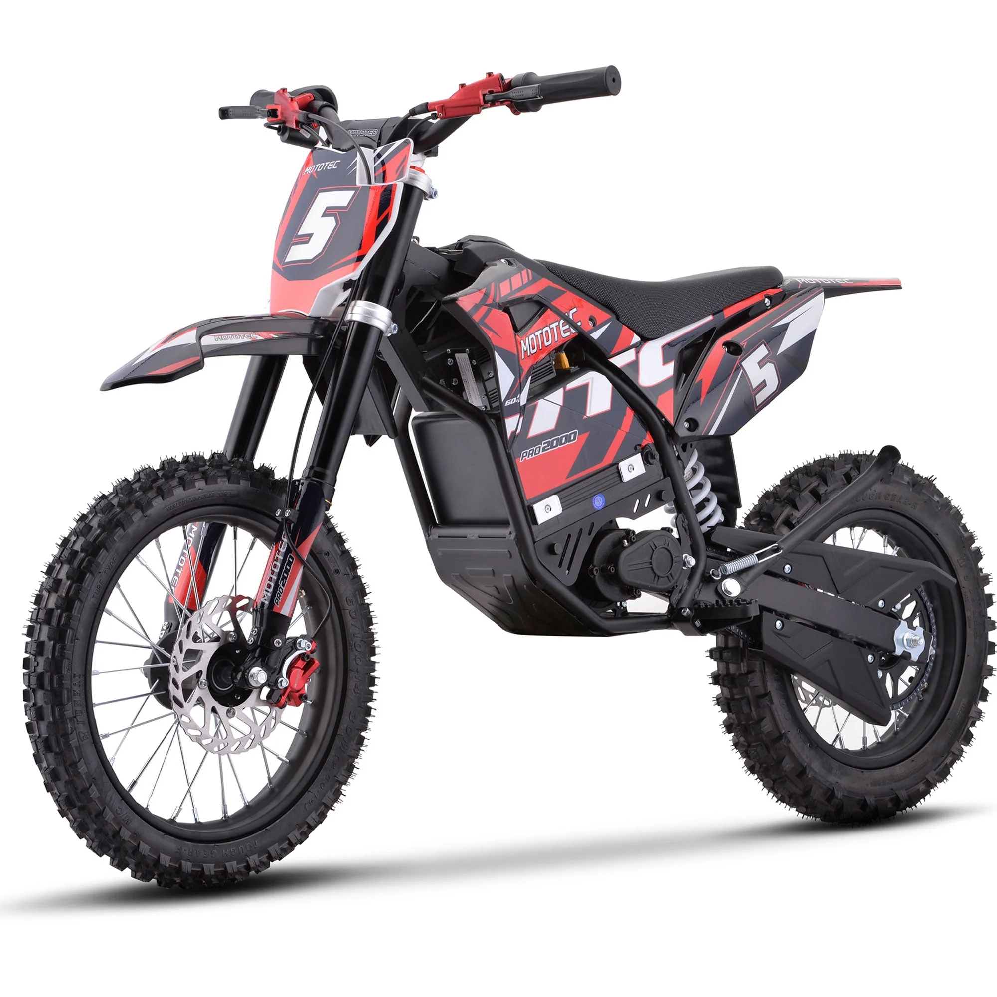 60V 2 kW Lithium Electric Dirt Bike (2,000 Watts) - Image 16