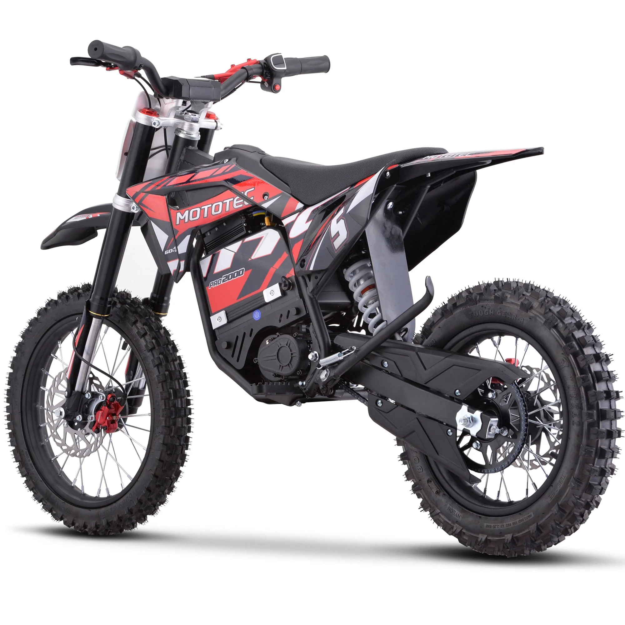 60V 2 kW Lithium Electric Dirt Bike (2,000 Watts) - Image 17