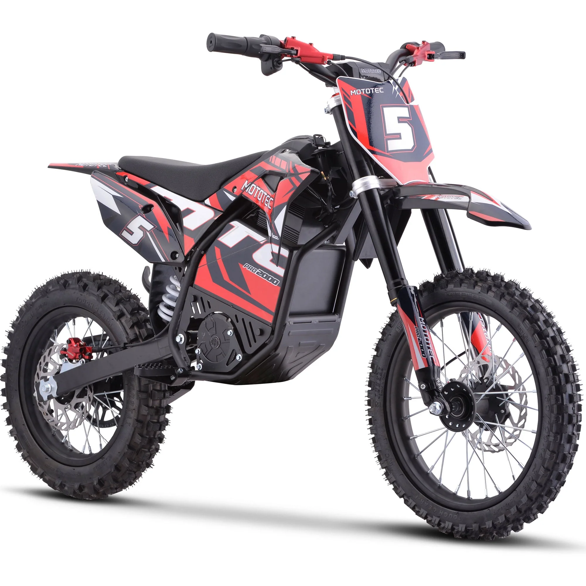 60V 2 kW Lithium Electric Dirt Bike (2,000 Watts) - Image 18
