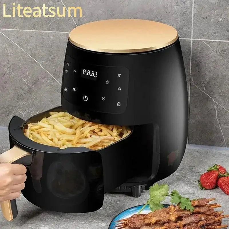 6L Digital Air Fryer Large Capacity Touch Control Non Stick Energy Saving - Image 2