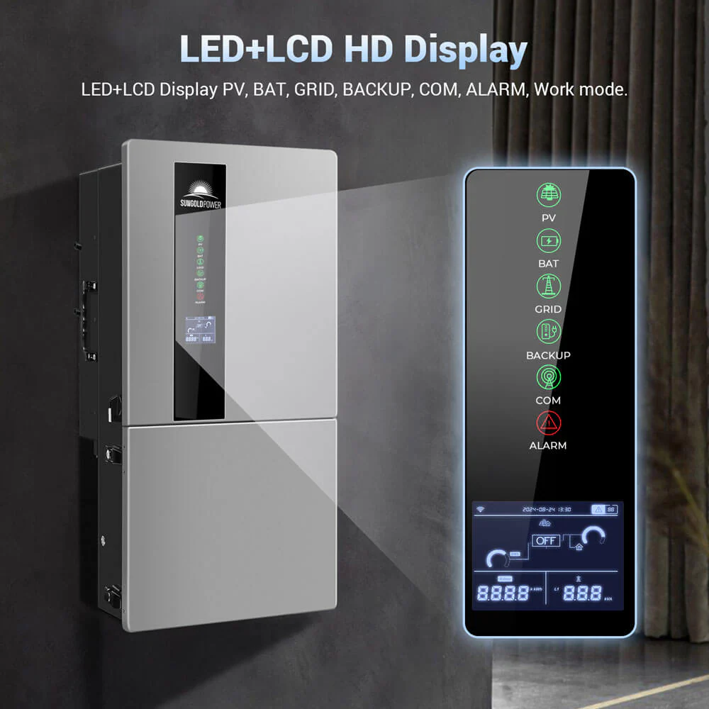 11.4KW Hybrid Inverter 48V Split Phase SGN11.4KHB-48 - Image 13
