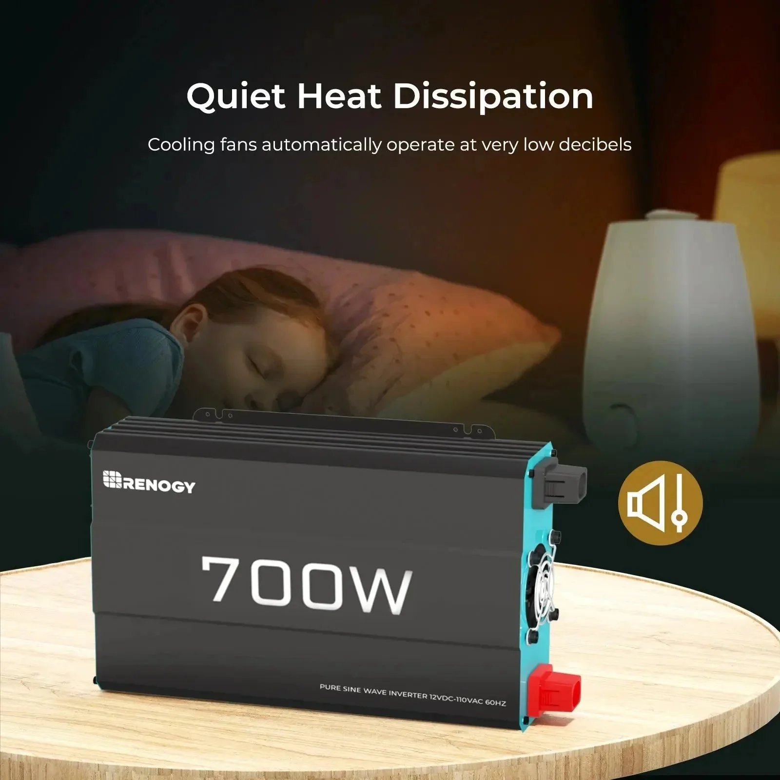 700W 12V Pure Sine Wave Inverter - Image 7
