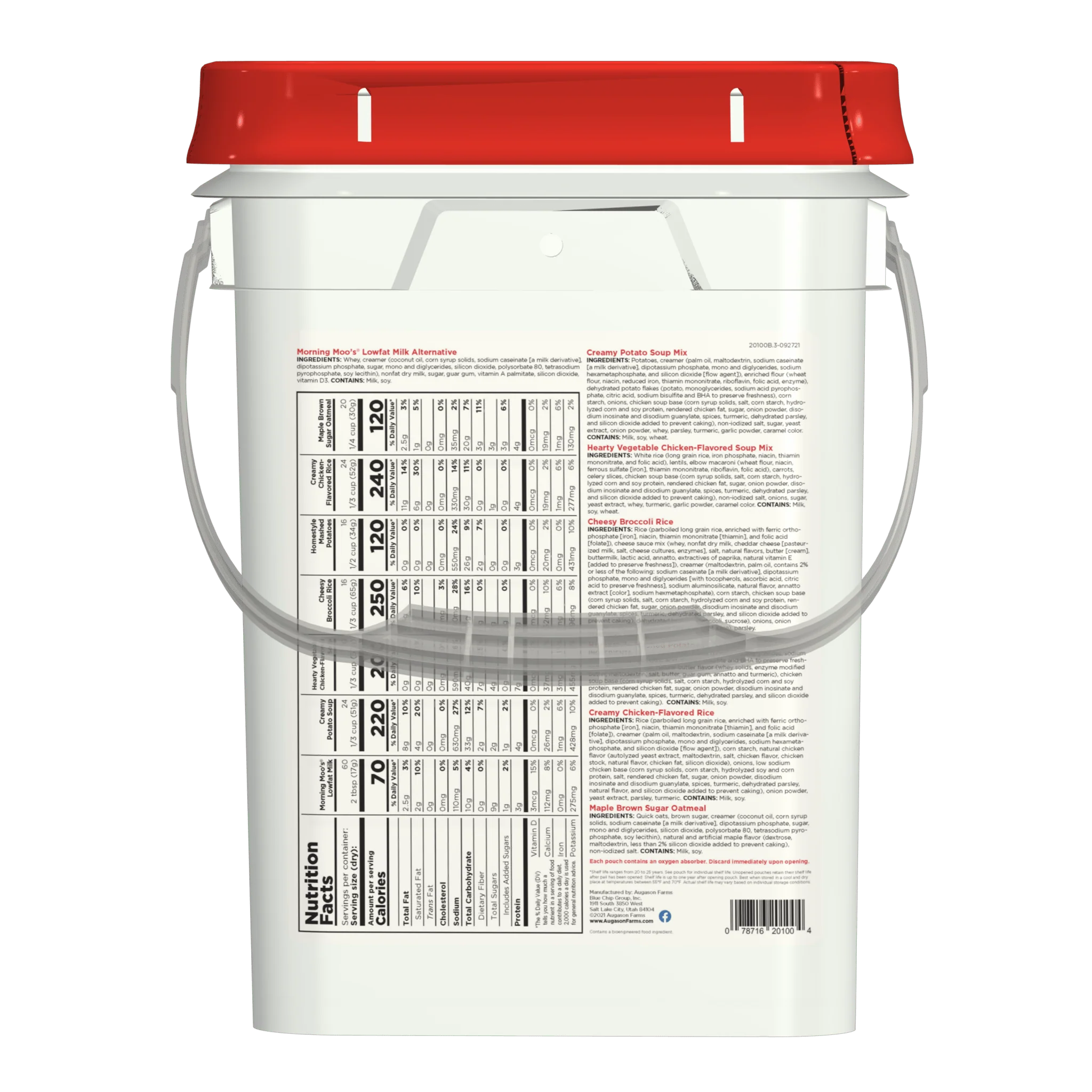 72-Hour 4-Person Emergency Food Supply Kit, 176 Servings (SC) - Image 2