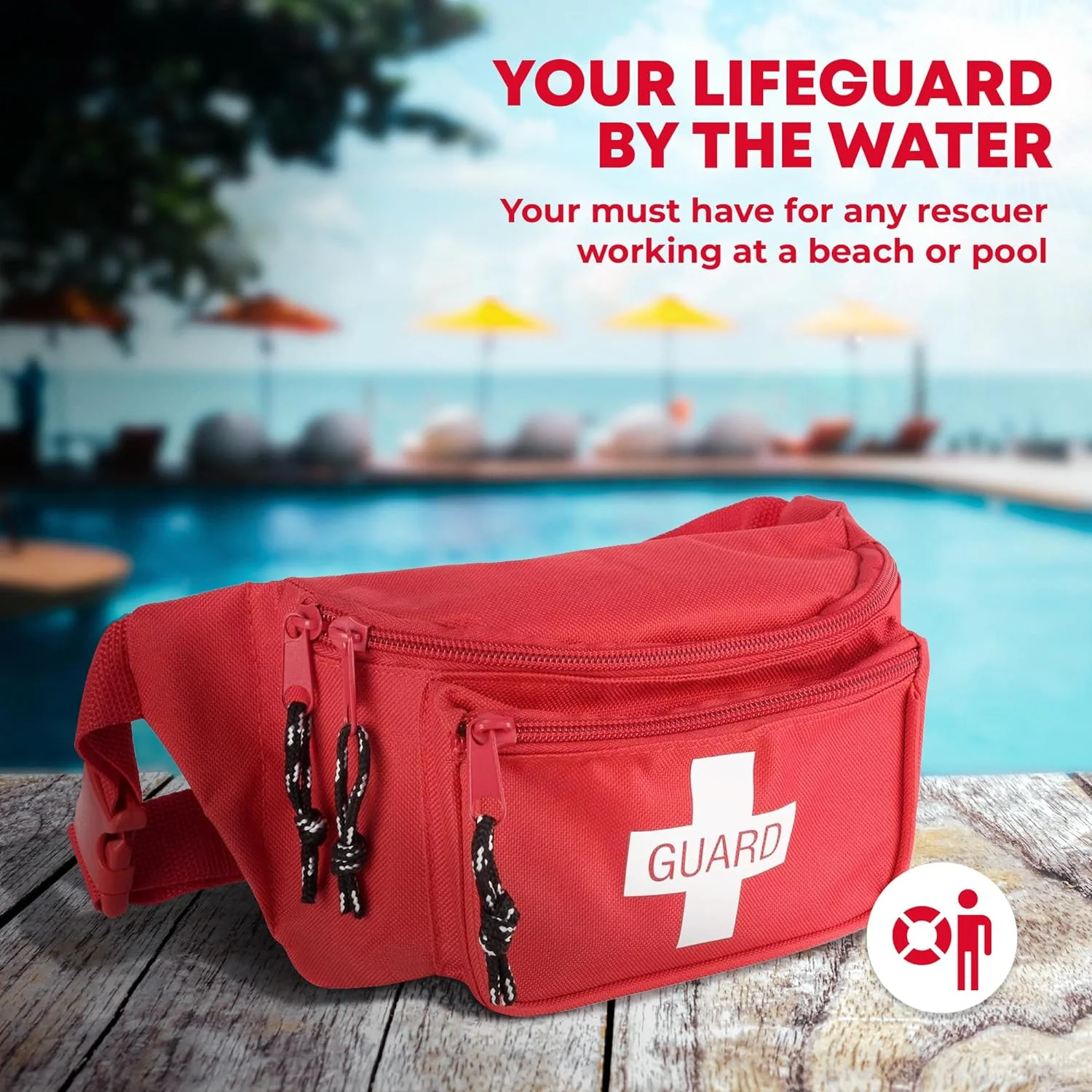 72-Piece First Aid Fanny Pack Kit with Adult & Infant CPR Masks - Image 5