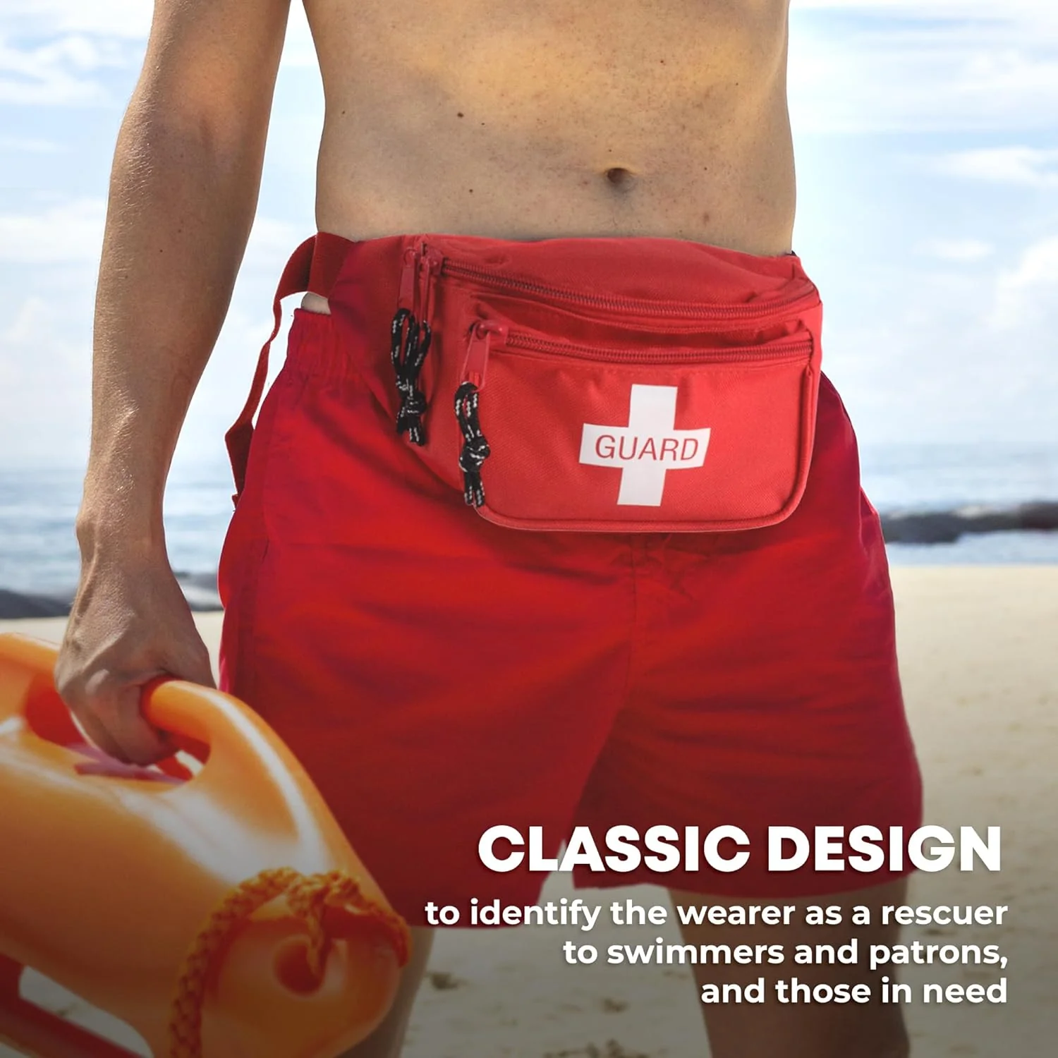 72-Piece First Aid Fanny Pack Kit with Adult & Infant CPR Masks - Image 7