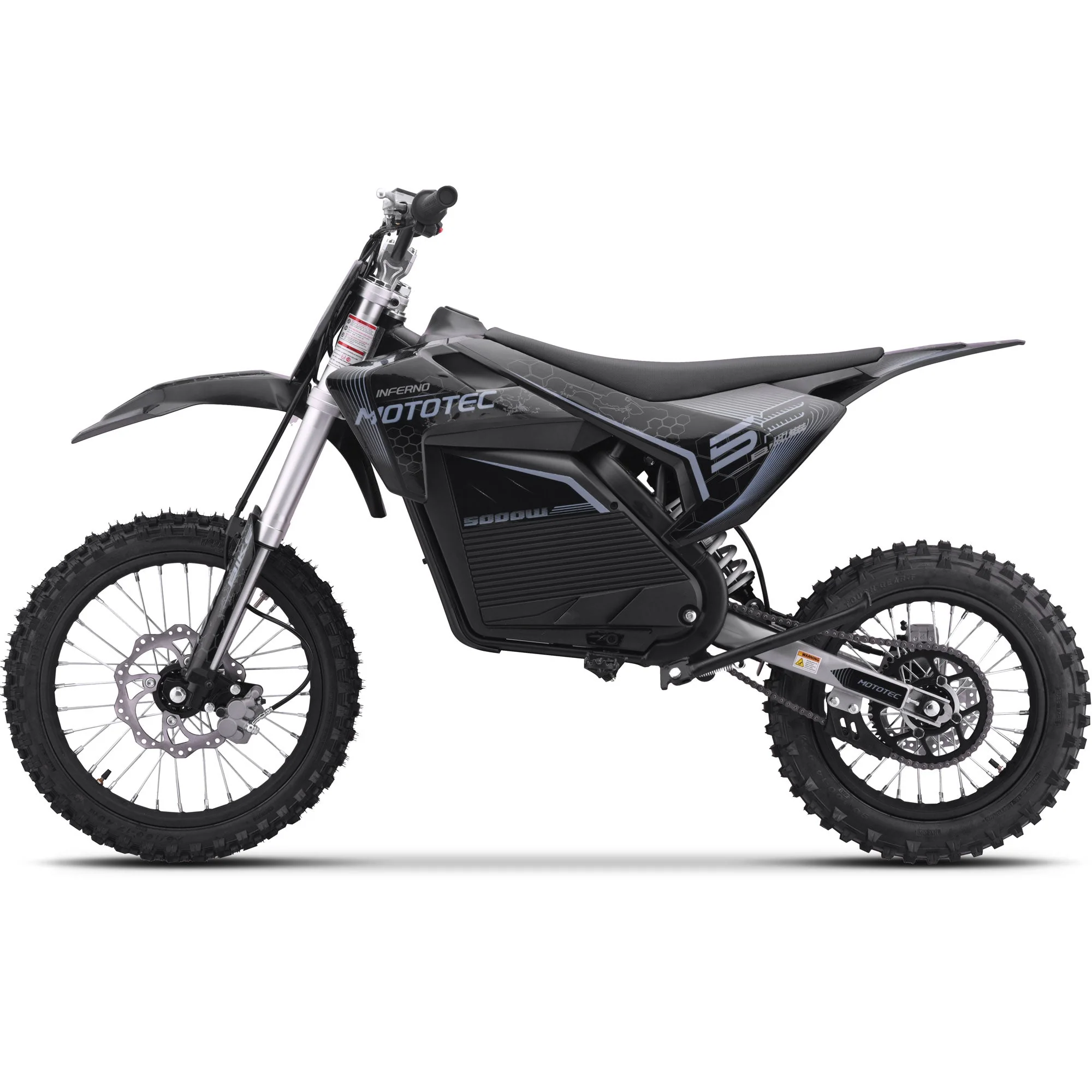 72V 5 kW Electric Dirt Bike (5,000 Watts) - Image 21