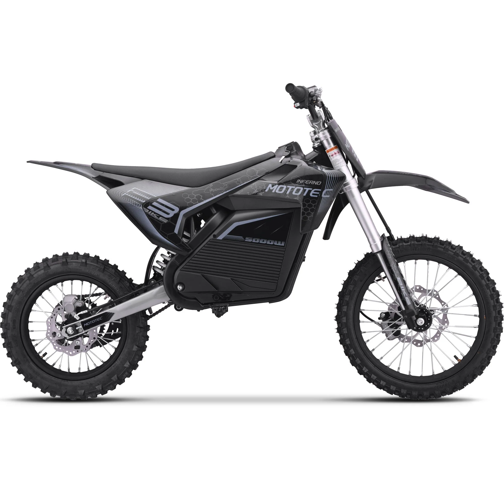 72V 5 kW Electric Dirt Bike (5,000 Watts) - Image 22