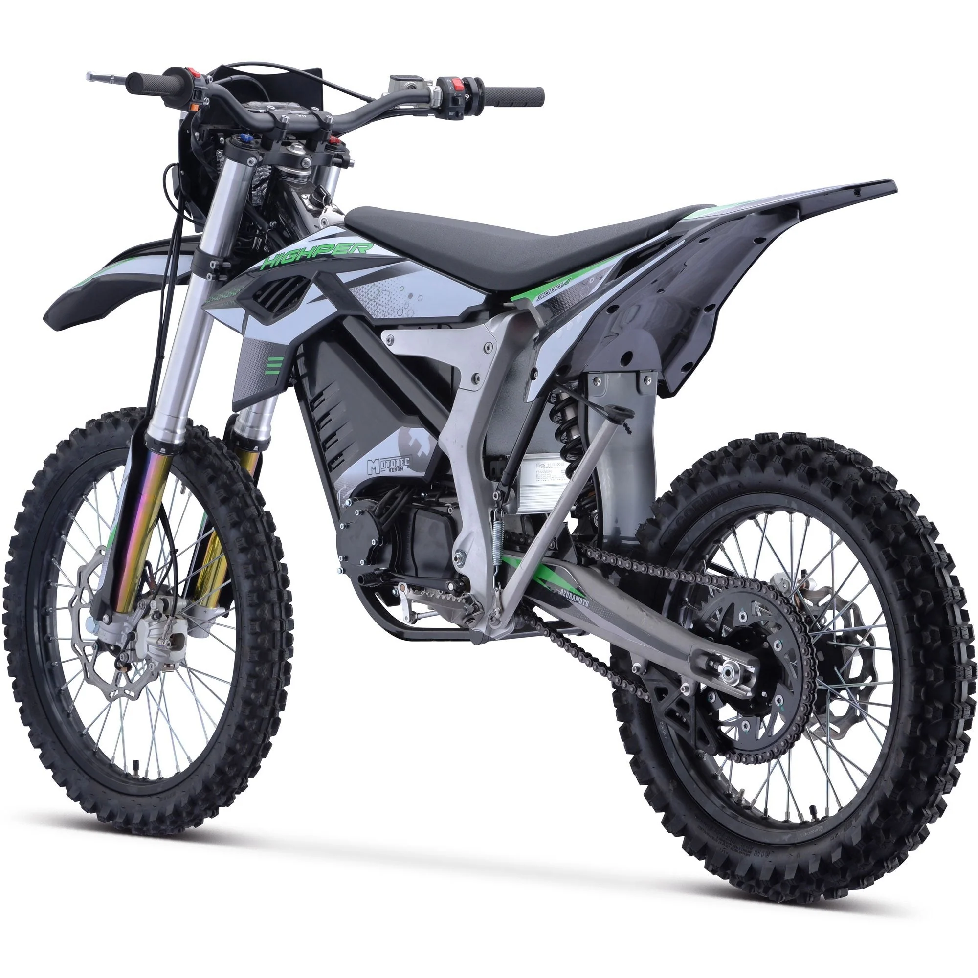 72V High Pro 12kW Electric Dirt Bike - Image 6