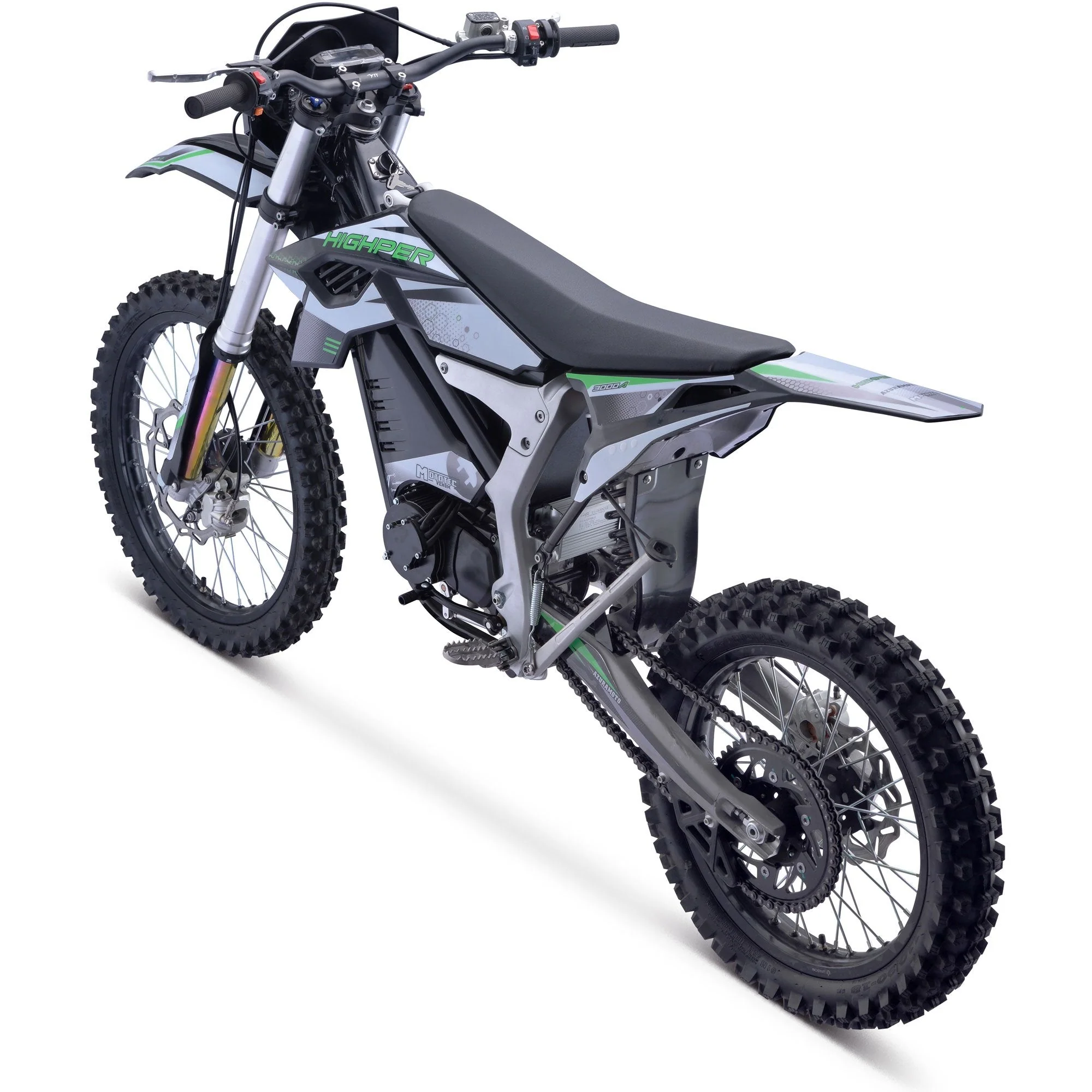 72V High Pro 12kW Electric Dirt Bike - Image 7