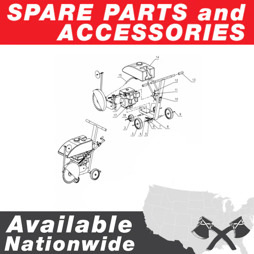 8-Inch Steel Star Drum Scarifier Attachment - Image 6