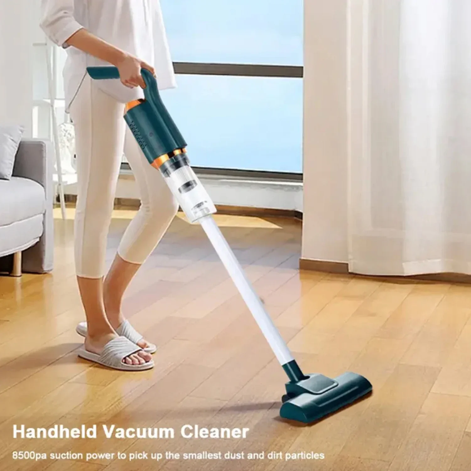 8500Pa Cordless Car Vacuum Cleaner Wireless Handheld Wet Dry 2000mAh - Image 5