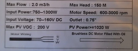 96V DC Solar Submersible Deep Well Screw Pump with  MPPT Charge Controller - Image 4