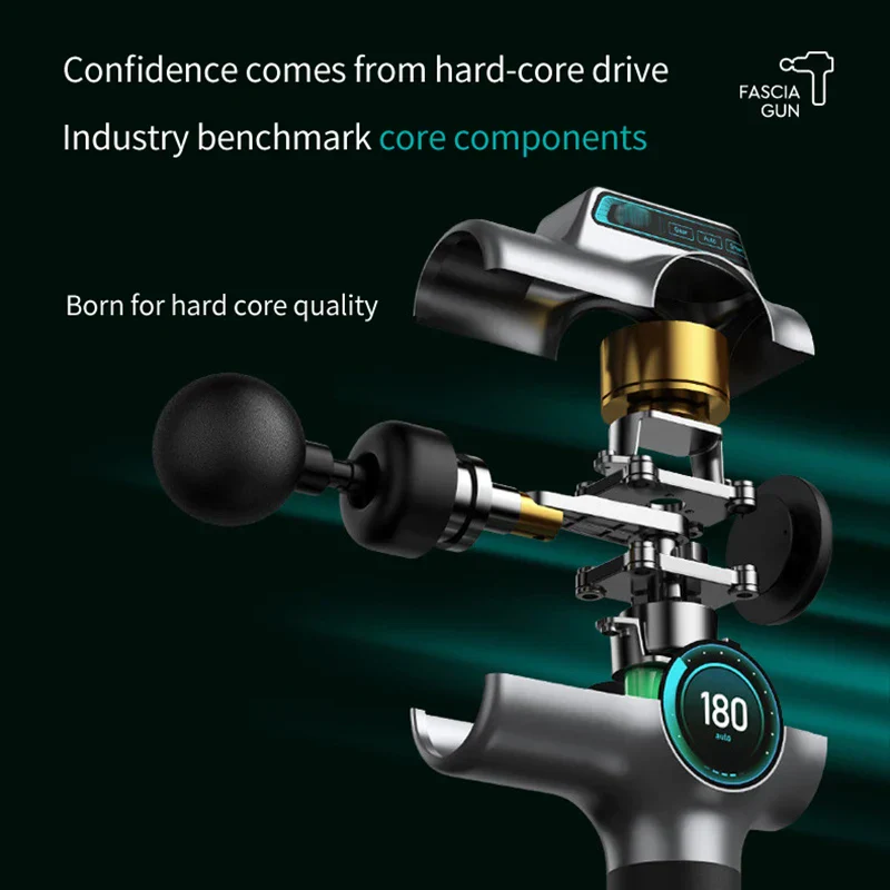 99 Speed Muscle Massage Gun for Neck Back Deep Tissue Percussion Fitness Tool - Image 2