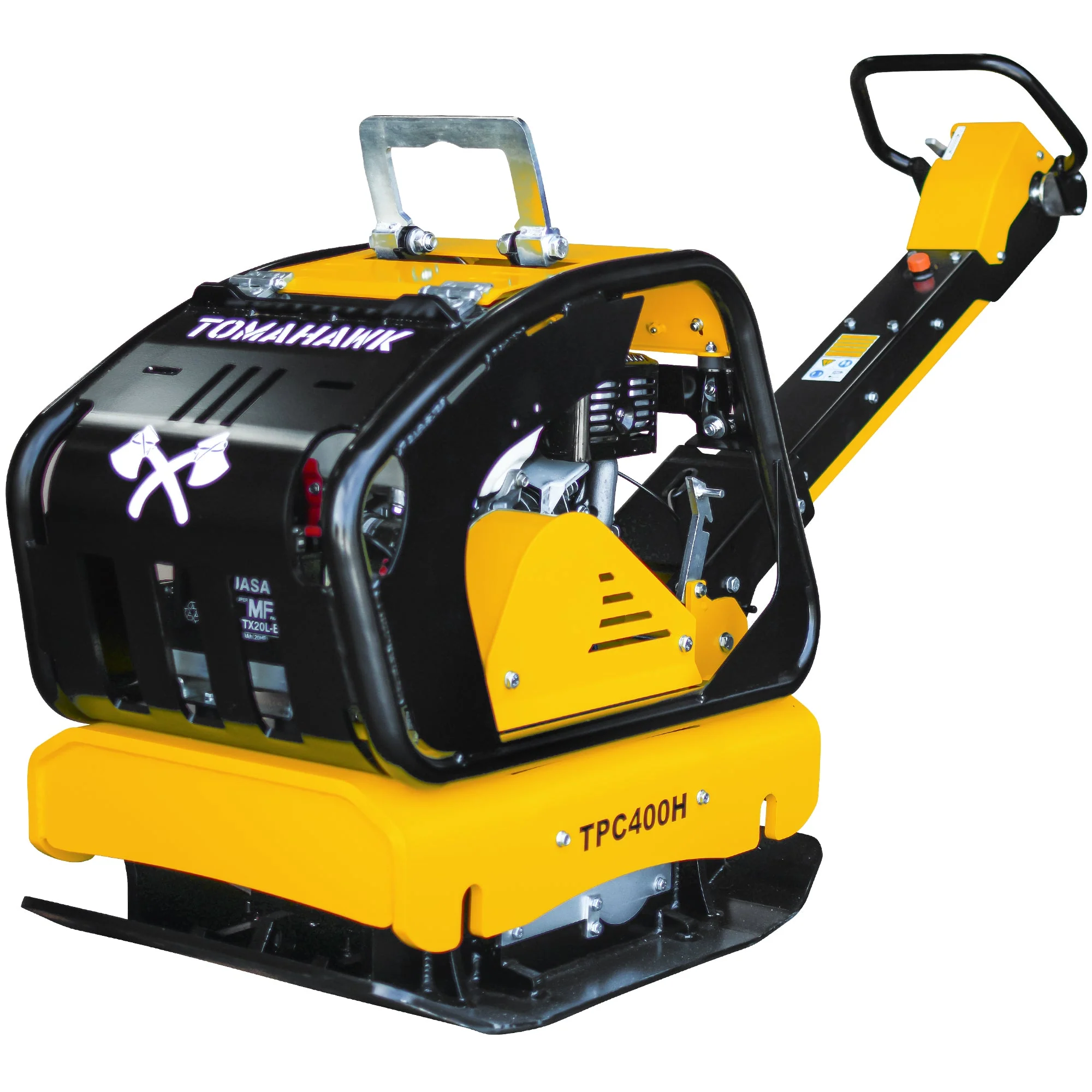 9HP Reverse Plate Compactor Honda GX270 Electric Start 11,690 lbs/ft² for Granular Cohesive Soil Compaction - Image 8