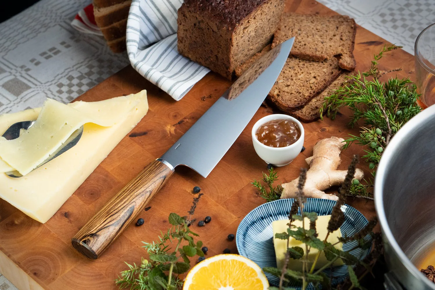 A&C Chef Knife - Bocote - Image 2