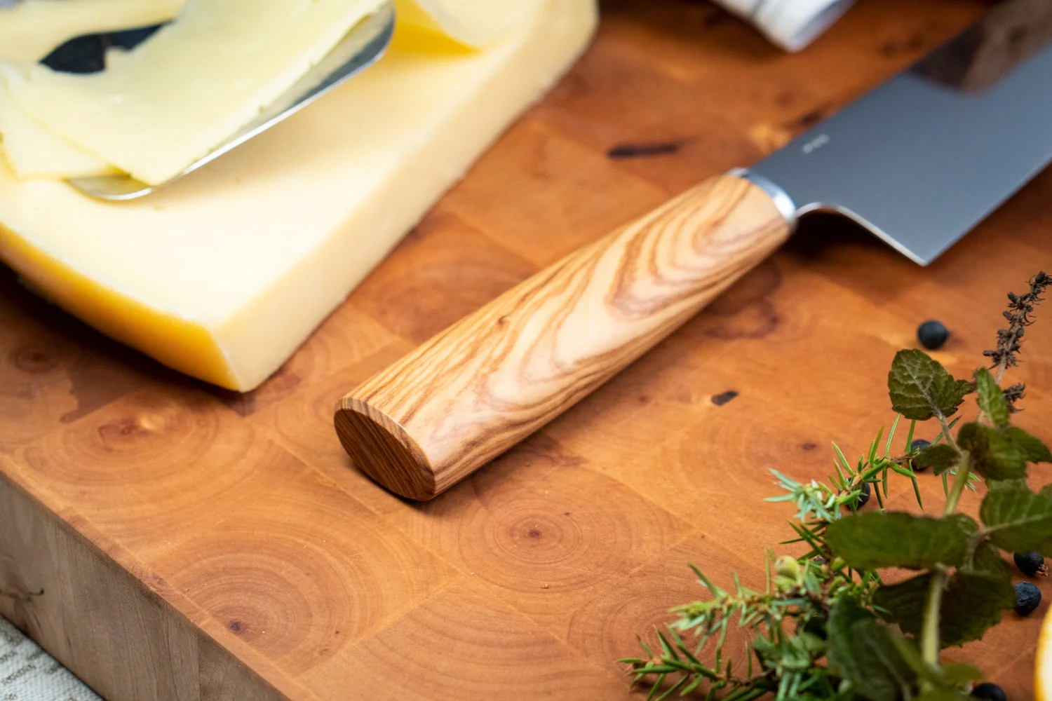 A&C Chef Knife - Olivewood - Image 3