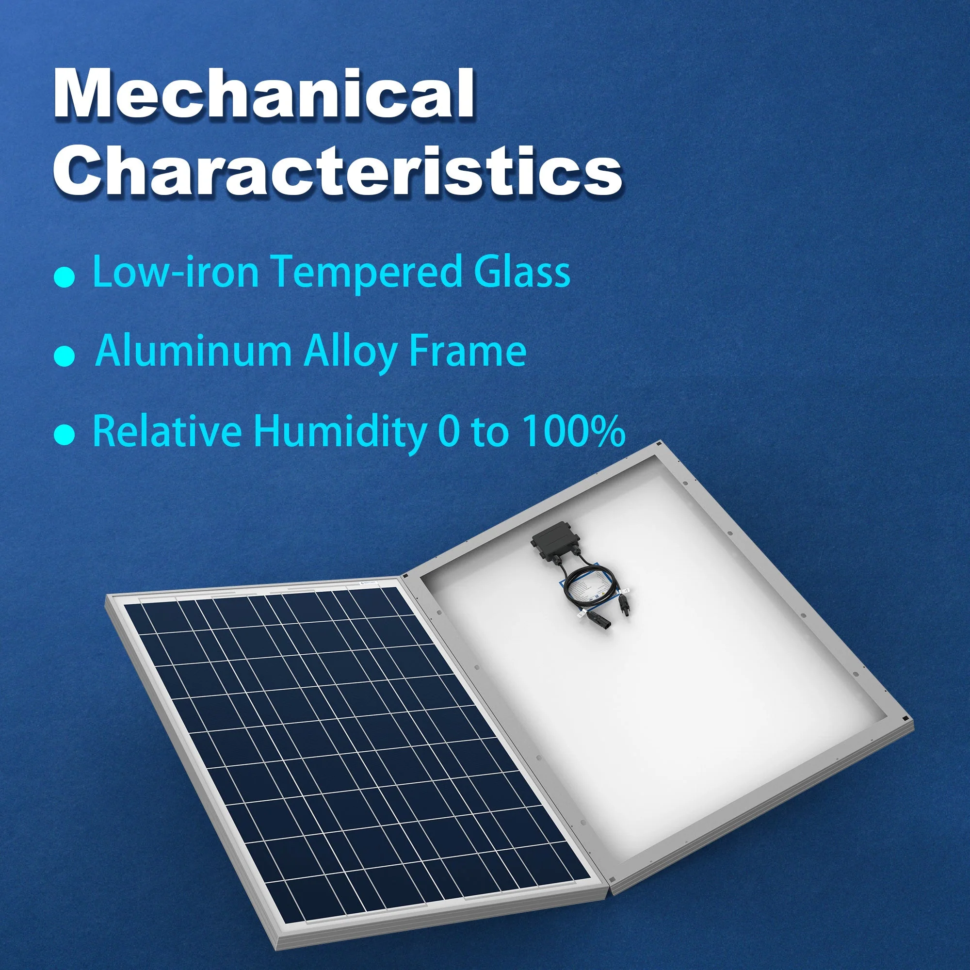 ACOPOWER 100 Watt Poly Solar Panel (SC) - Image 7