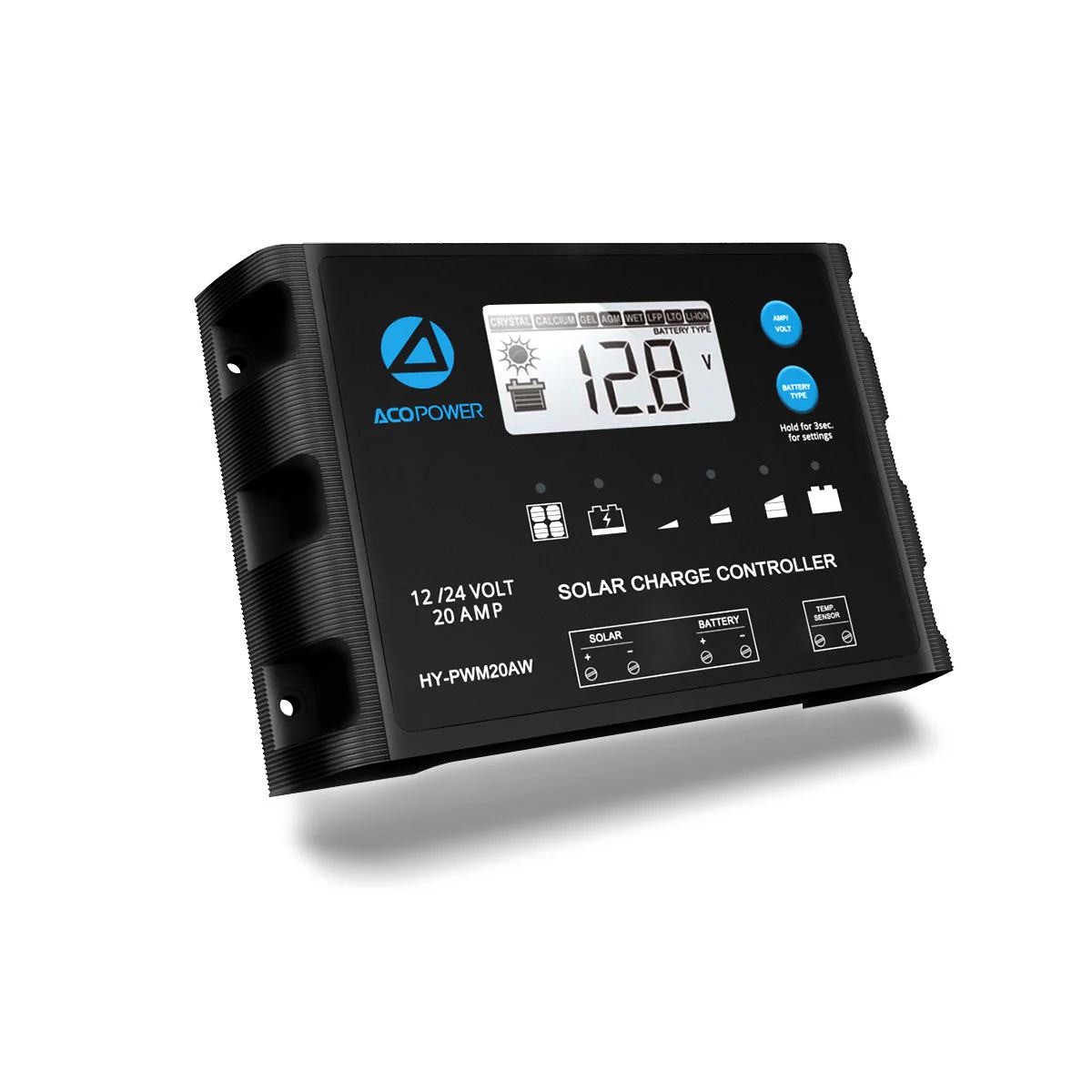 ACOPOWER 12V  Polycrystalline Solar RV Kits + MPPT / PWM Charge Controller (SC) - Image 4
