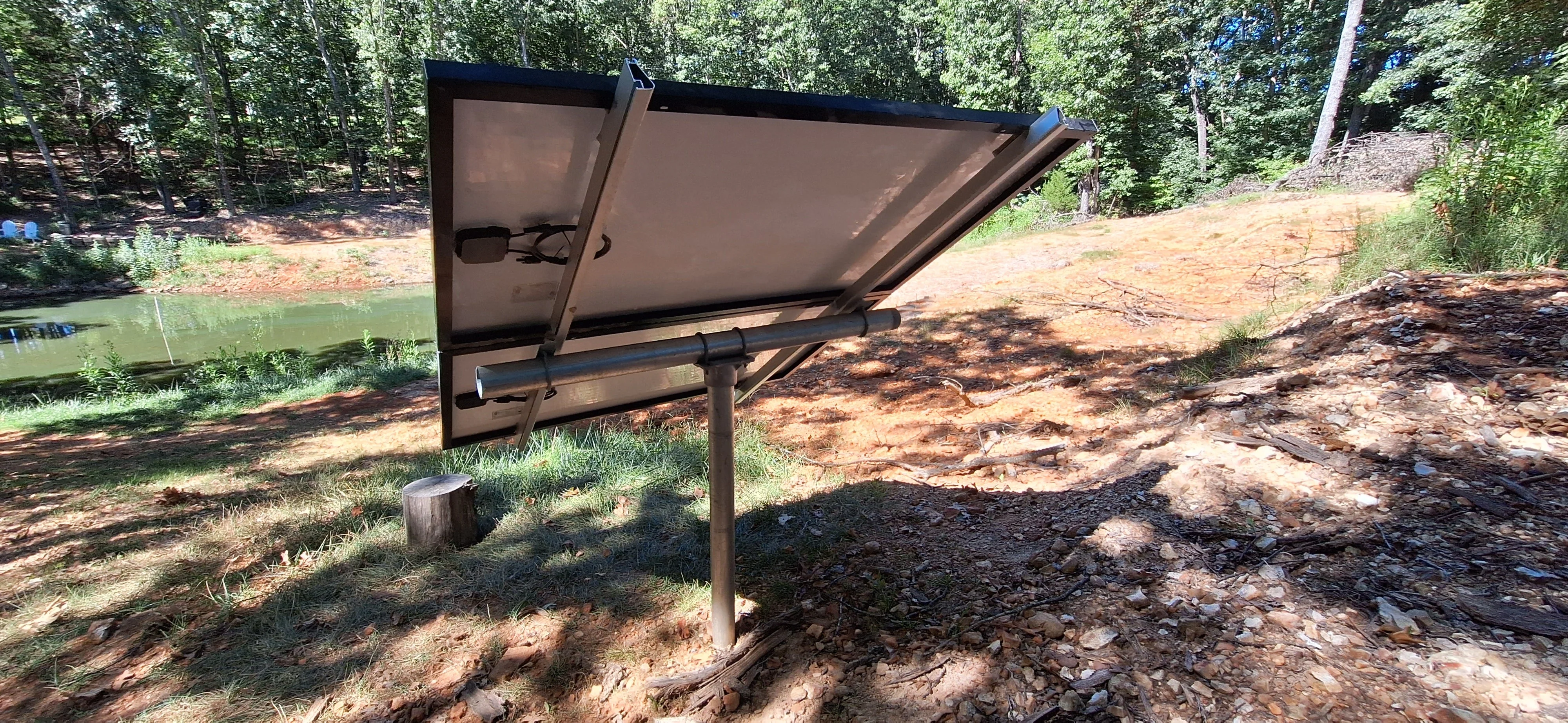 Adjustable Solar Panel 3" Pole Mount - 2x Solar Panels (With Modules) 730W Array - Image 4