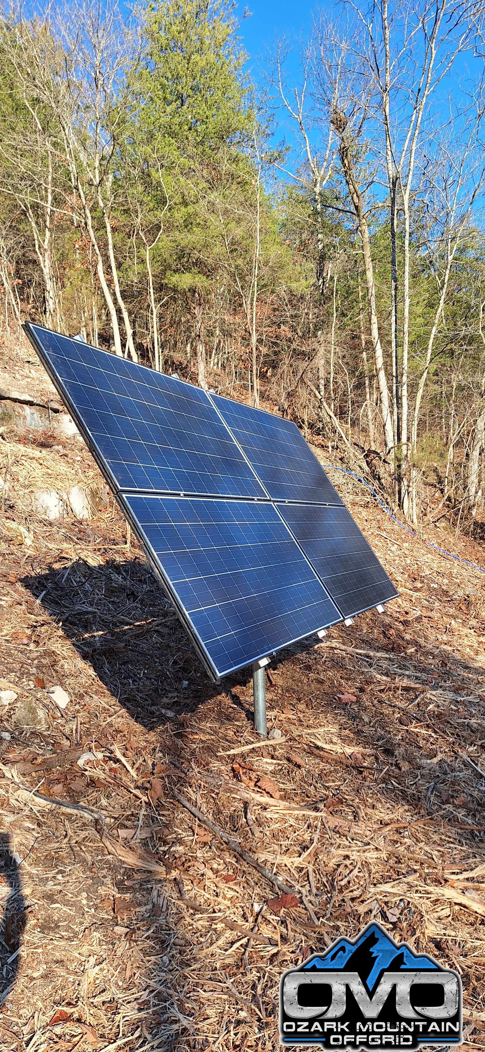 Adjustable Solar Panel 3" Pole Mount - 4x Solar Panels (With Modules) 1440 Watt Array - Image 3