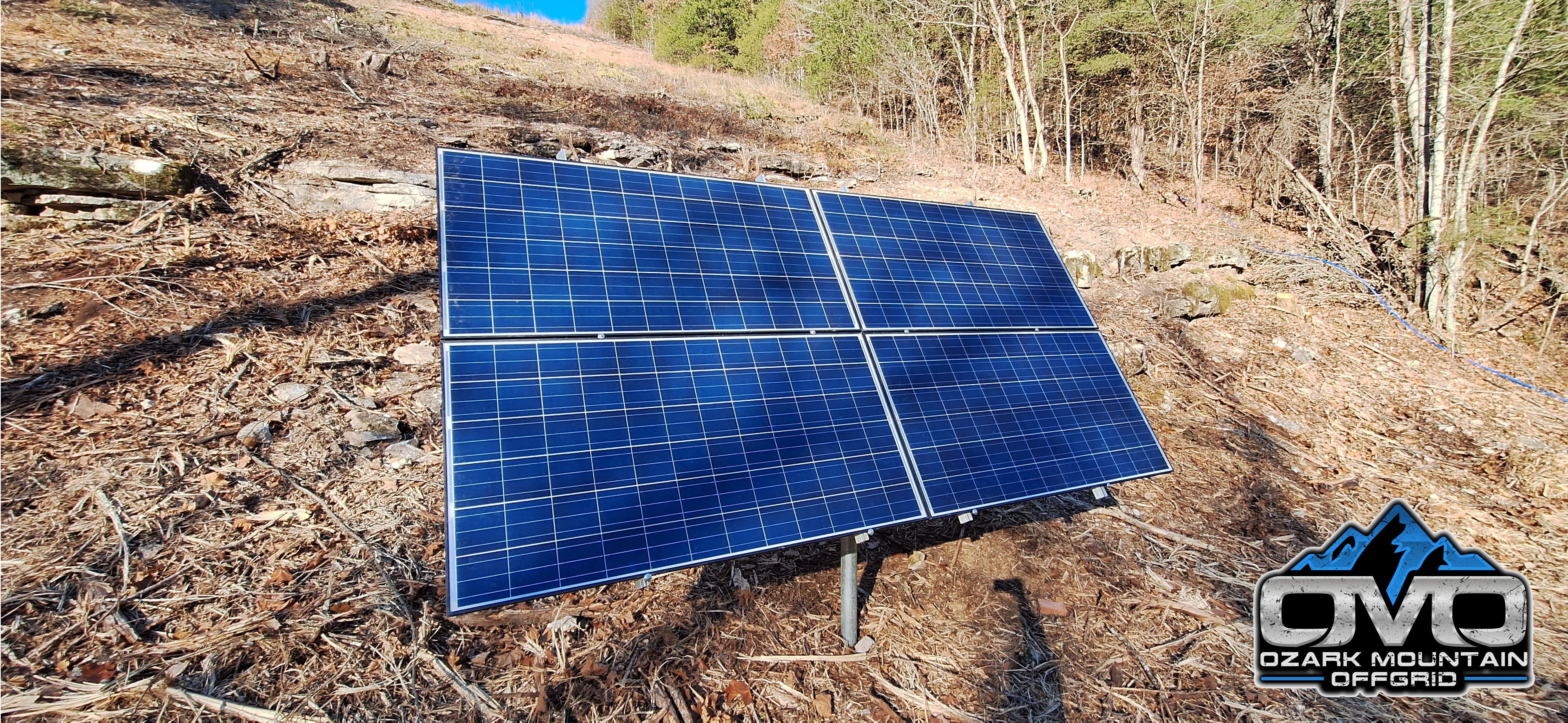 Adjustable Solar Panel 3" Pole Mount - 4x Solar Panels (With Modules) 1440 Watt Array - Image 5
