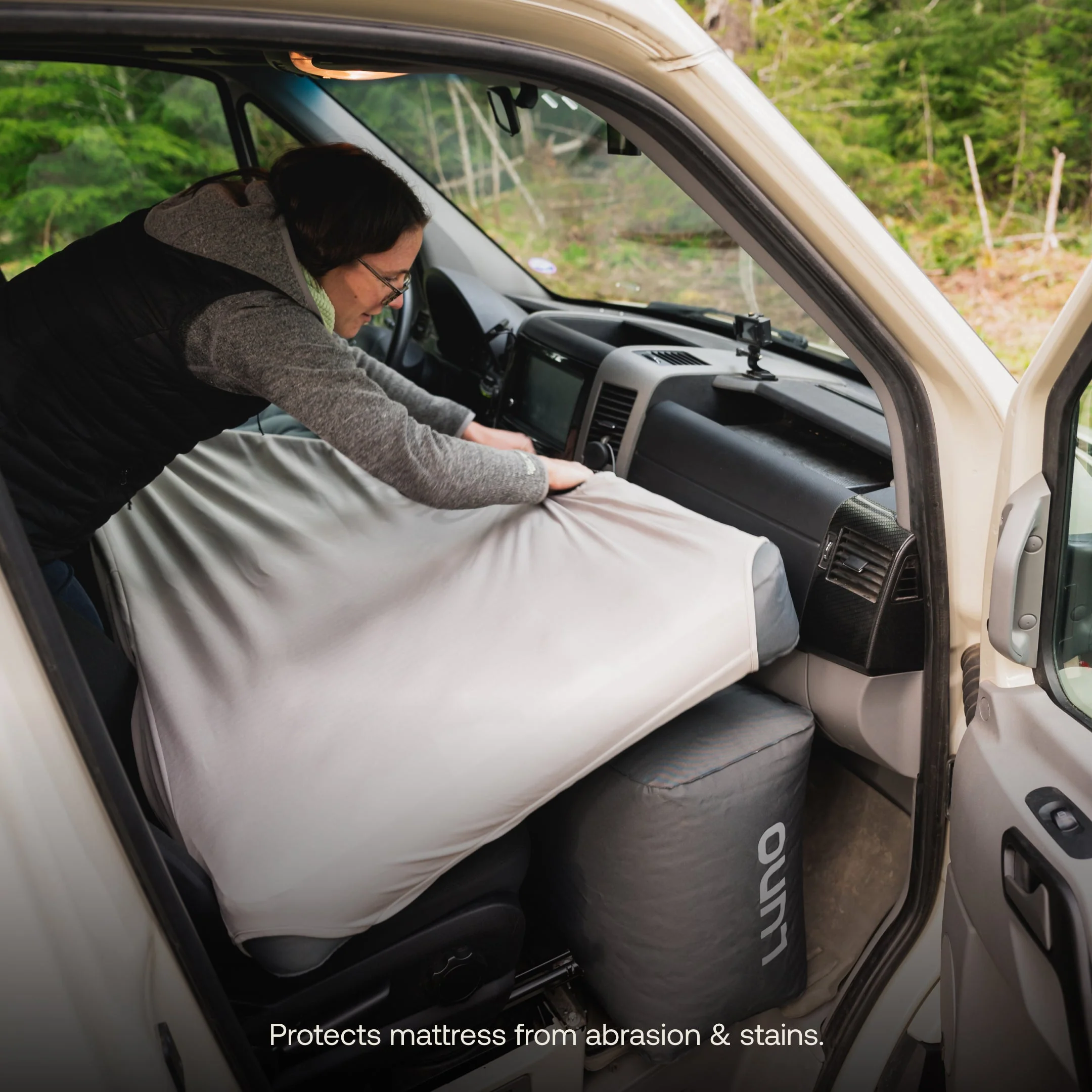 AIR Van Front Cab Mattress Fitted Sheet - Image 4