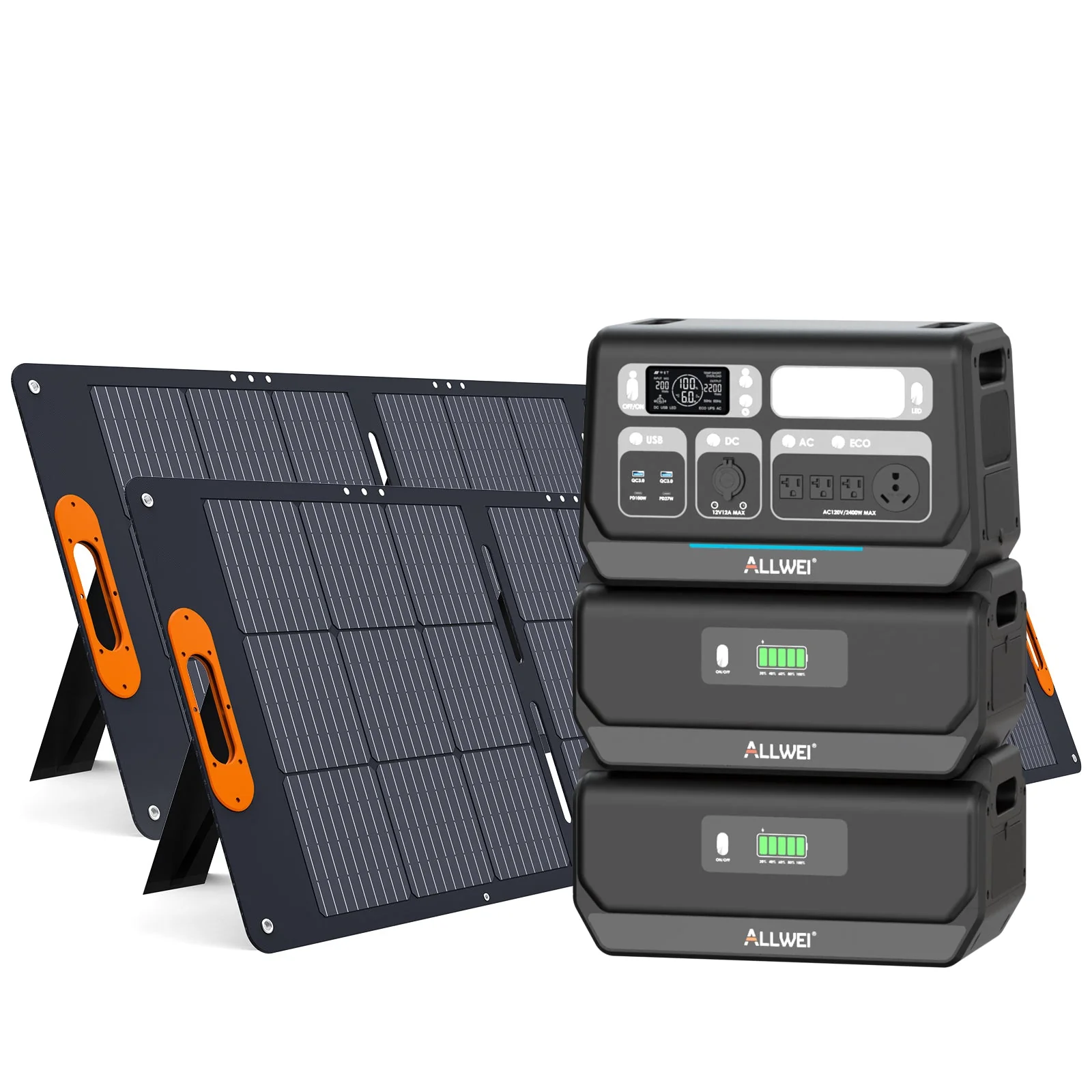 ALLWEI PPS2400+2* B200 PRO | Home Battery Backup up to 6kWh - Image 11
