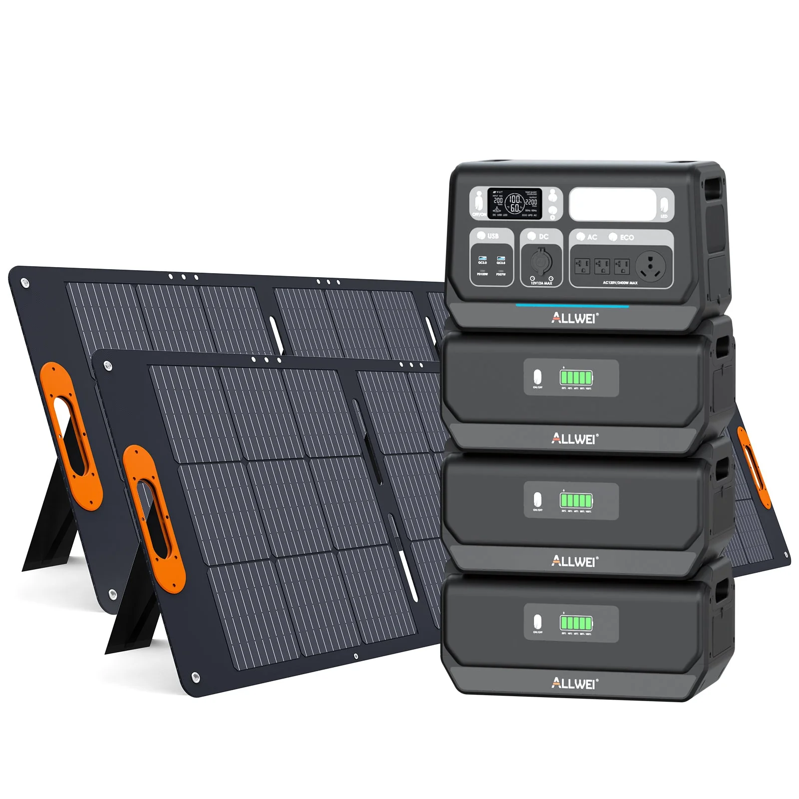 ALLWEI PPS2400+3* B200 PRO | Home Battery Backup up to 8kWh - Image 11