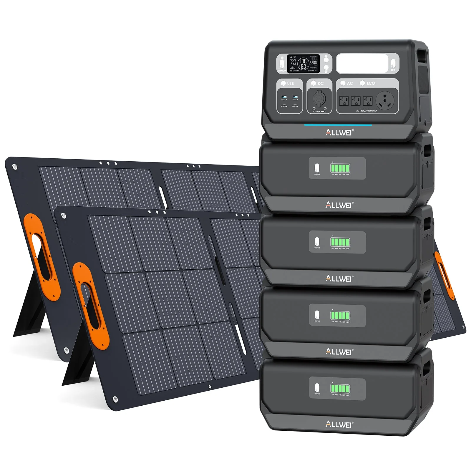 ALLWEI PPS2400+4* B200 PRO | Home Battery Backup up to 10kWh - Image 11